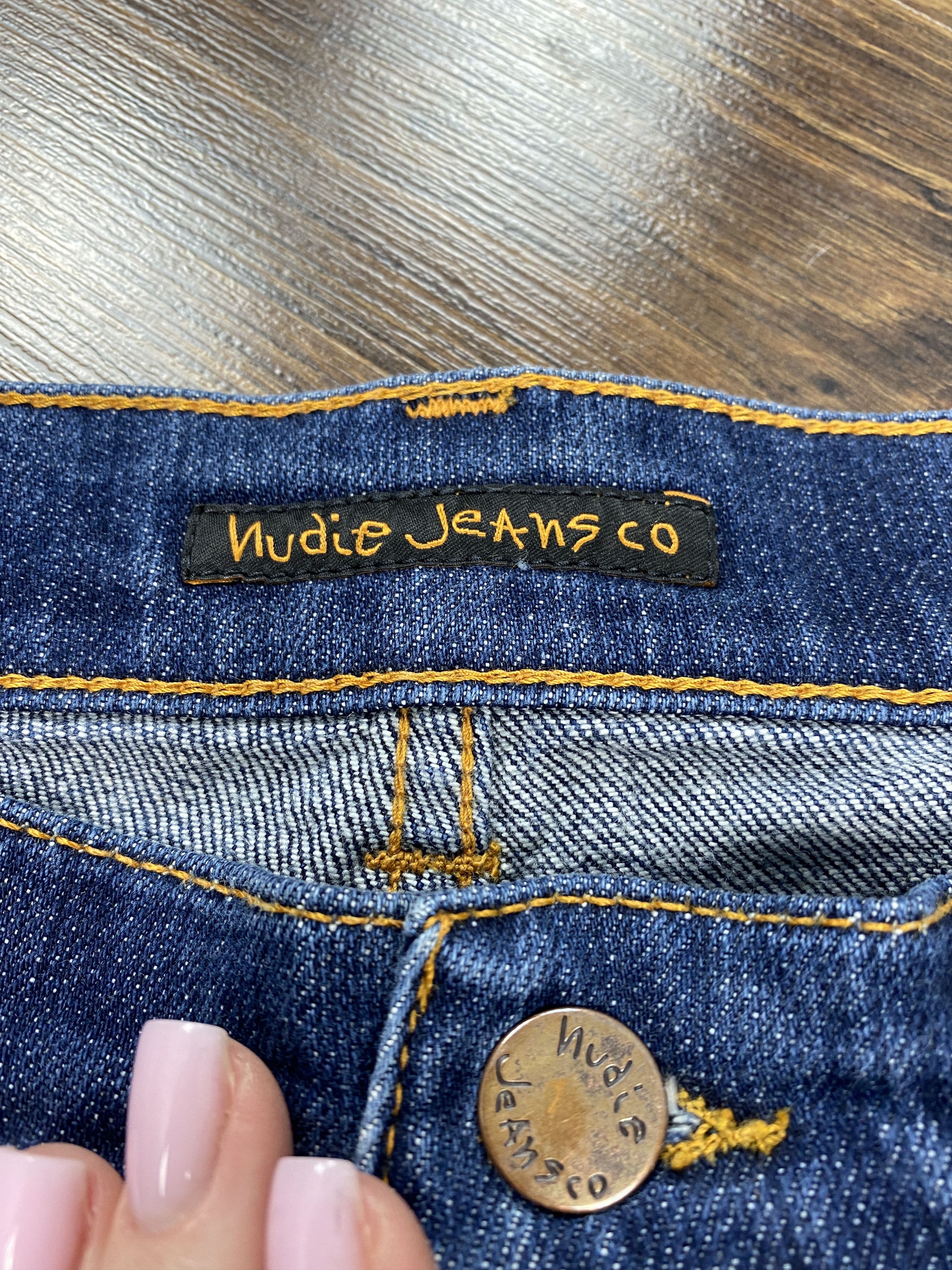 Nudie Jeans × Vintage Nudie Jeans vintage denim pants jeans Size US 33 - 7 Thumbnail