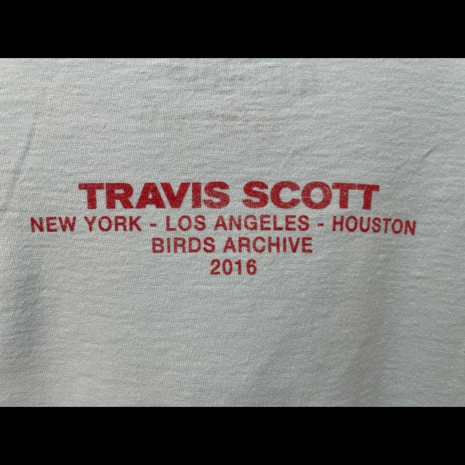 Travis Scott Travis Scott TS Birds The Ends L/S Tee Shirt M Size US M / EU 48-50 / 2 - 8 Thumbnail