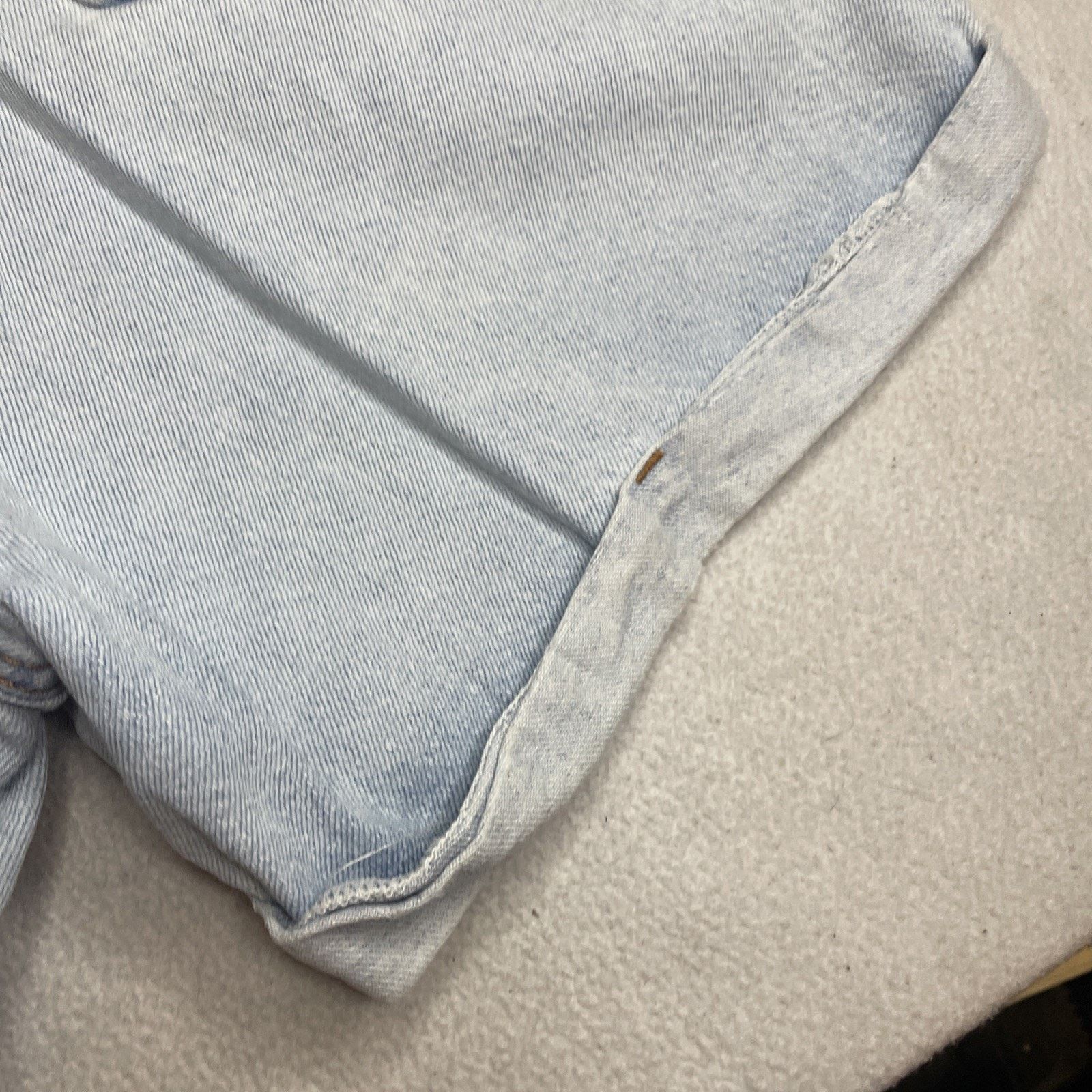 Other VTG 90s Chic Denim Shorts Size 13 High Waisted Light Wash Size 34" / US 12 / IT 48 - 14 Thumbnail