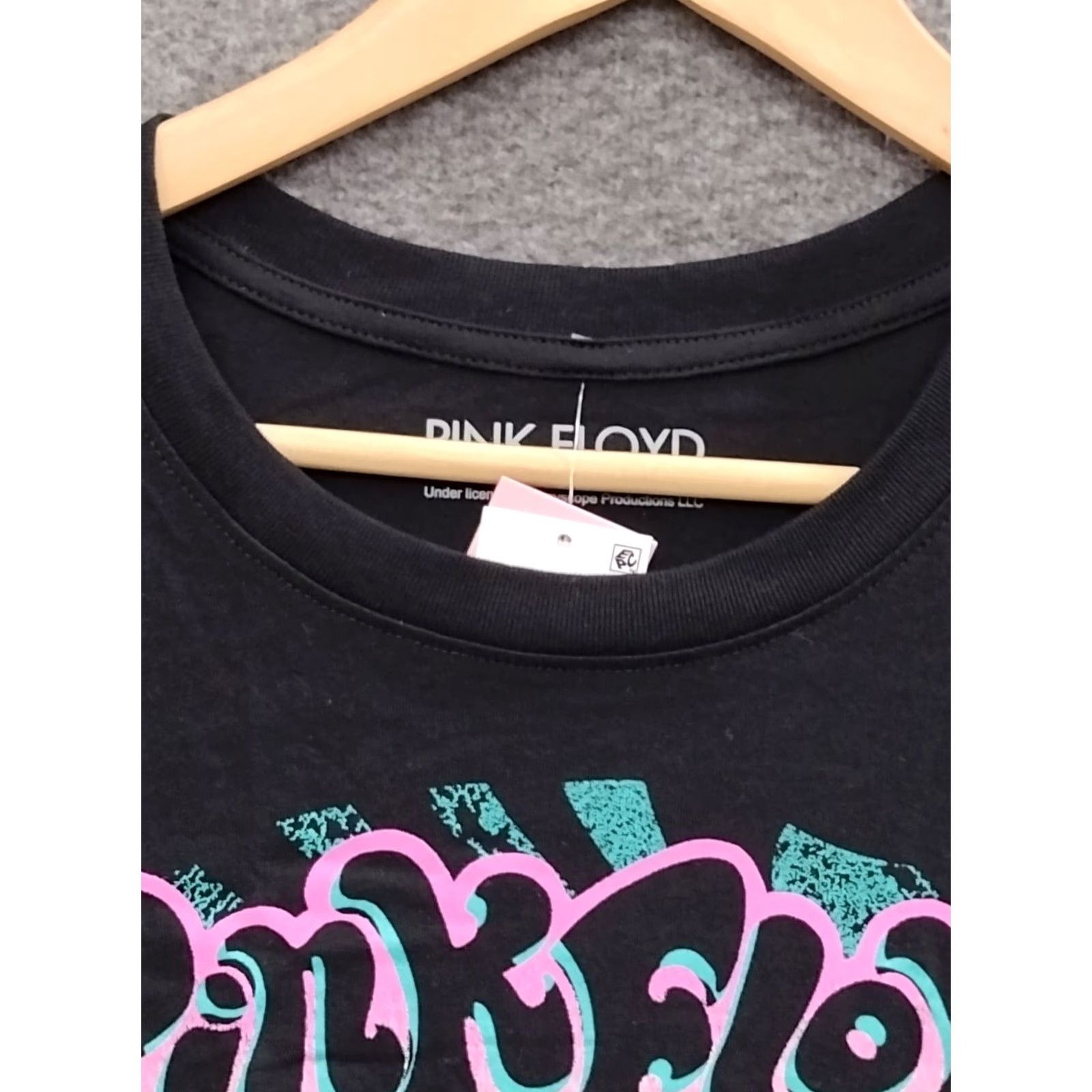 Vintage Pink Floyd Black Logo Short Sleeve Cropped T Shirt XL Womens Crew Neck Vintage No Size XL / US 12-14 / IT 48-50 - 7 Thumbnail