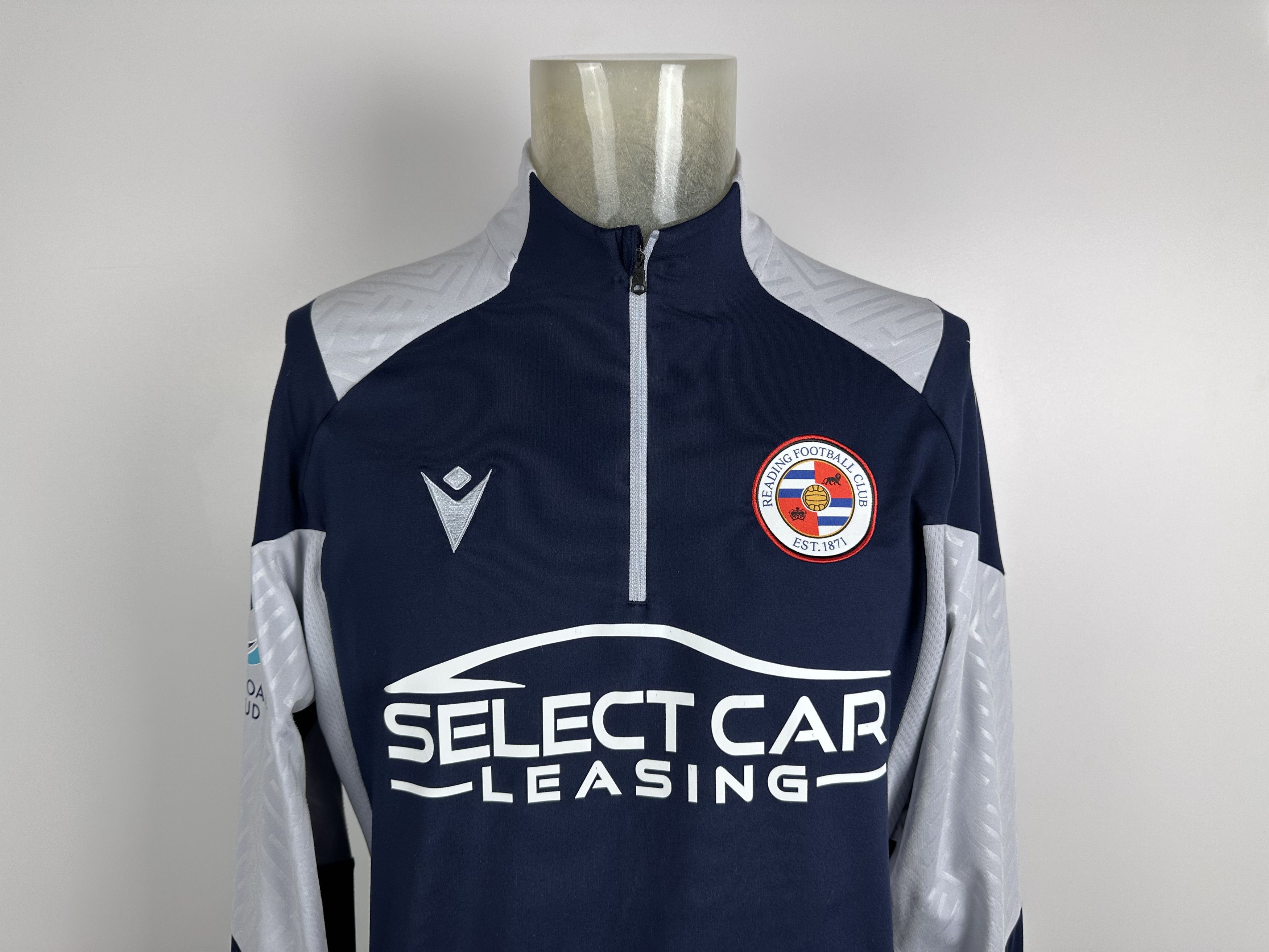 Macron Reading FC 2022 Suit Macron Track Top Soccer Long Sleeve Size US XL / EU 56 / 4 - 4 Thumbnail