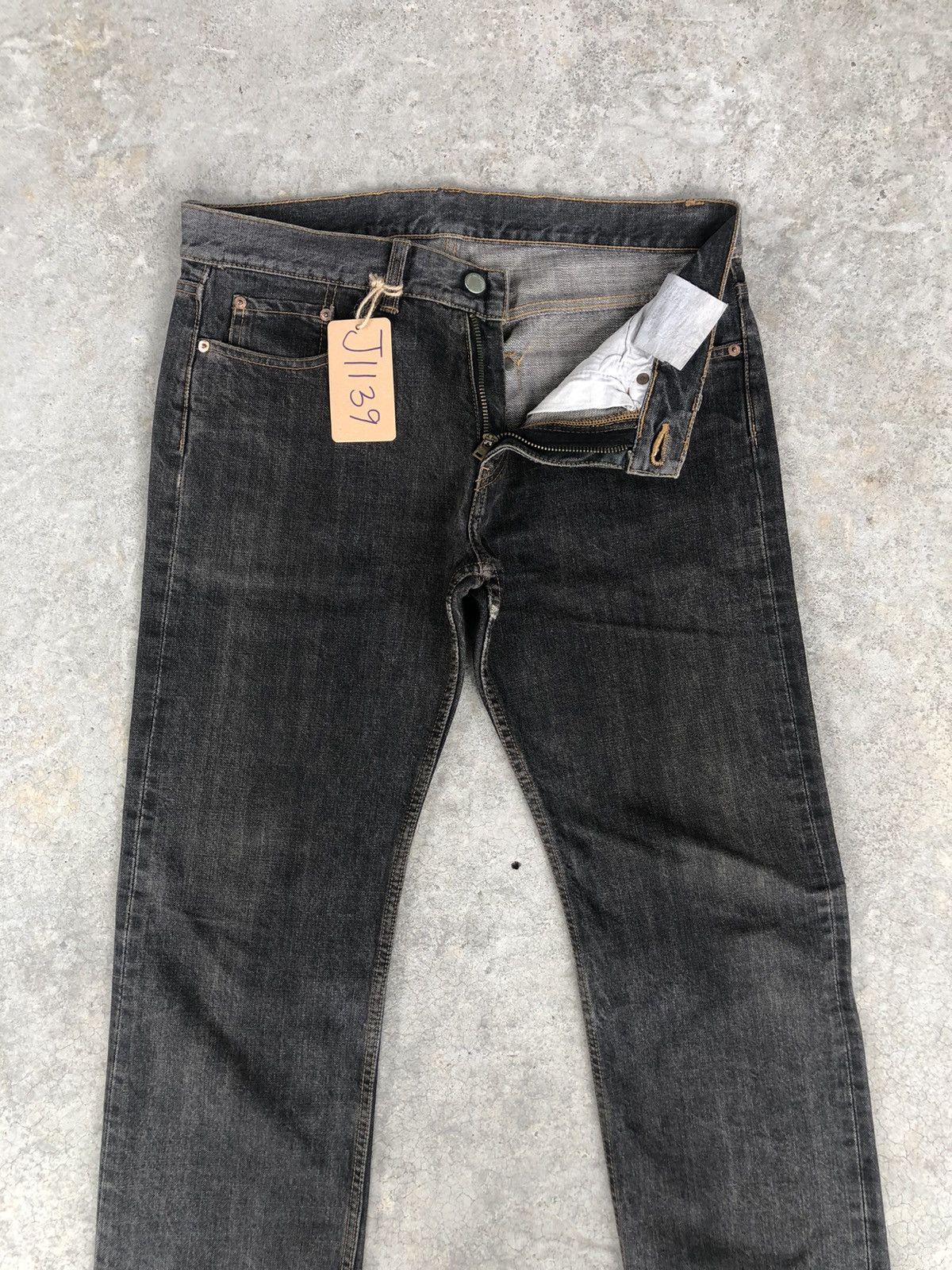 Comme des Garcons Comme des Garcons Homme Selvedge Denim Distressed Jeans Size US 32 / EU 48 - 3 Thumbnail