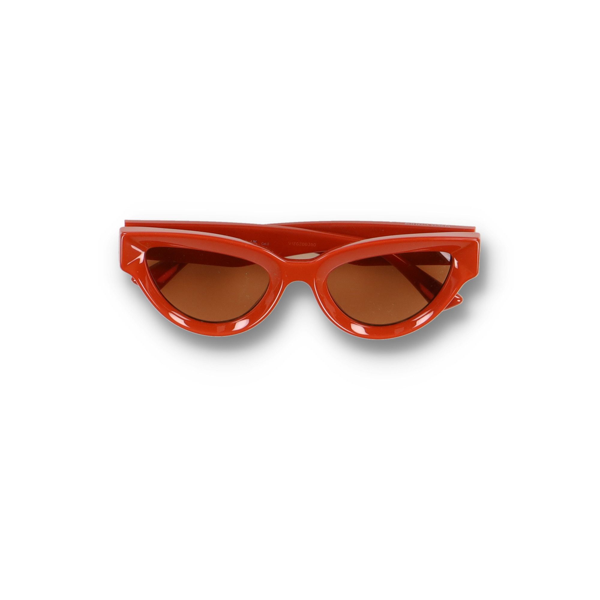 Bottega Veneta Orange BV1249S Sharp Cat Eye Acetate Sunglasses Size ONE SIZE - 1 Thumbnail