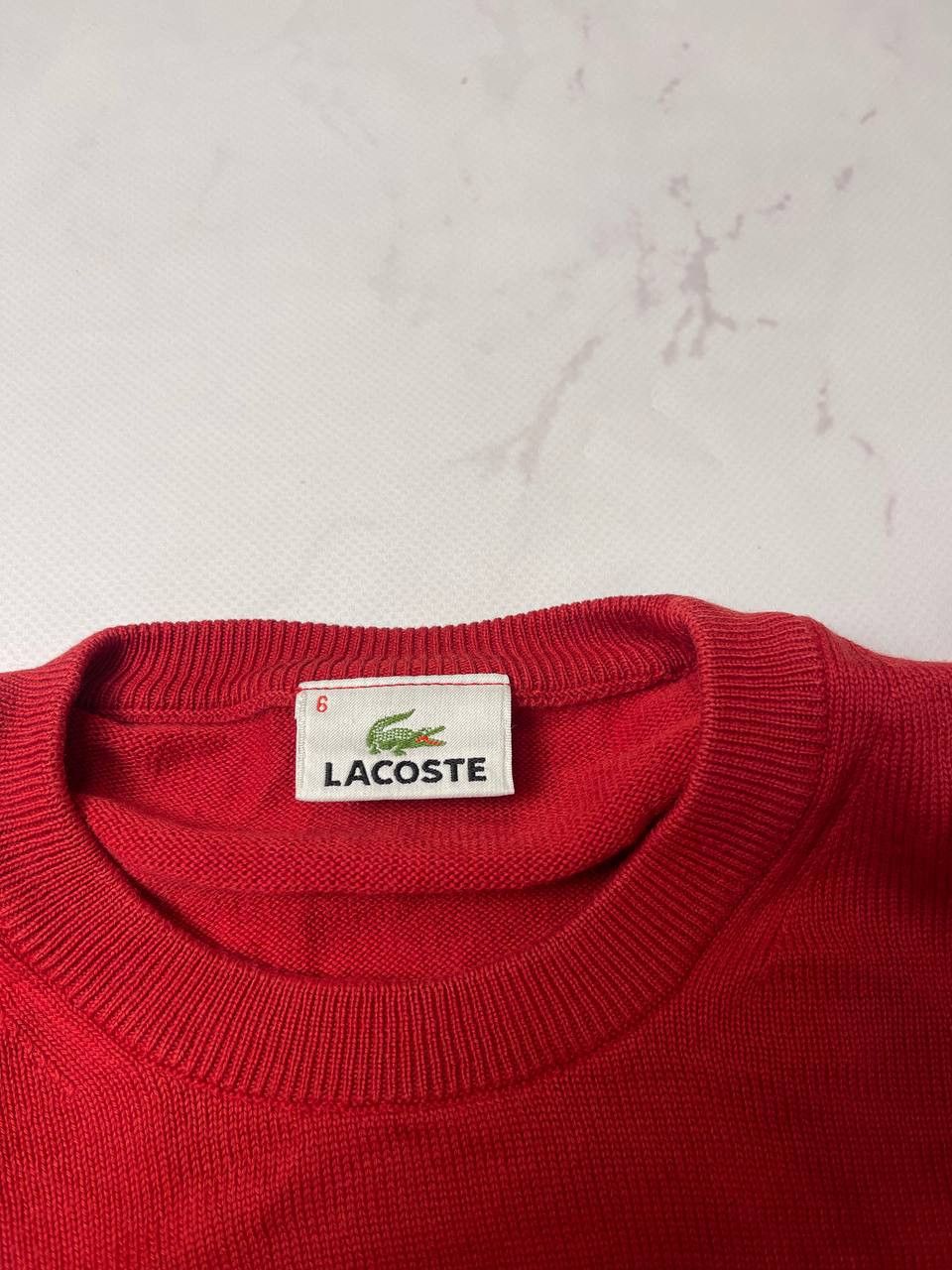 Lacoste Vintage Lacoste Crewneck Sweater Size US L / EU 52-54 / 3 - 6 Thumbnail