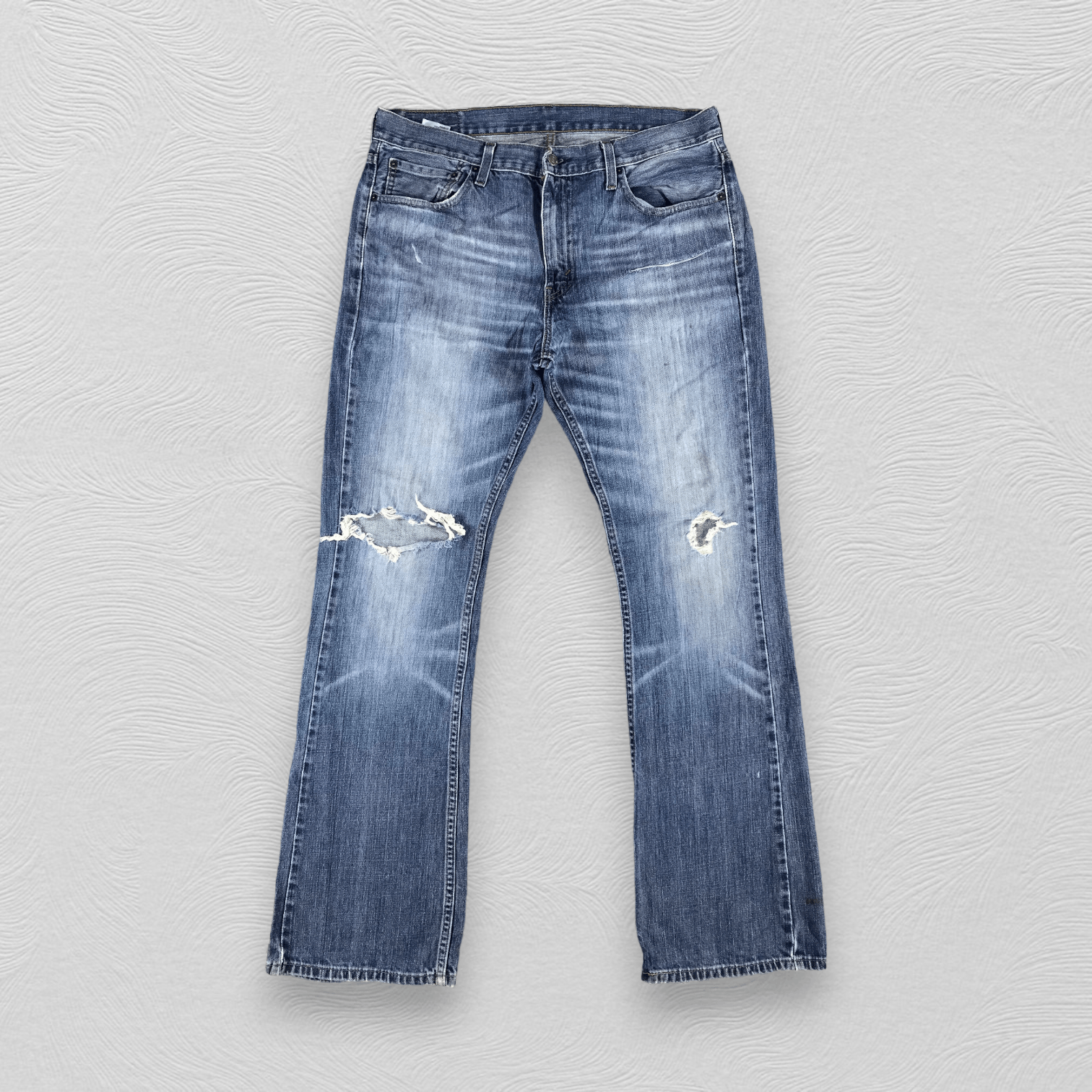 Levi's Vintage Levis 527 Jeans Distress Flare Denim KJ999 Size US 36 / EU 52 - 1 Thumbnail