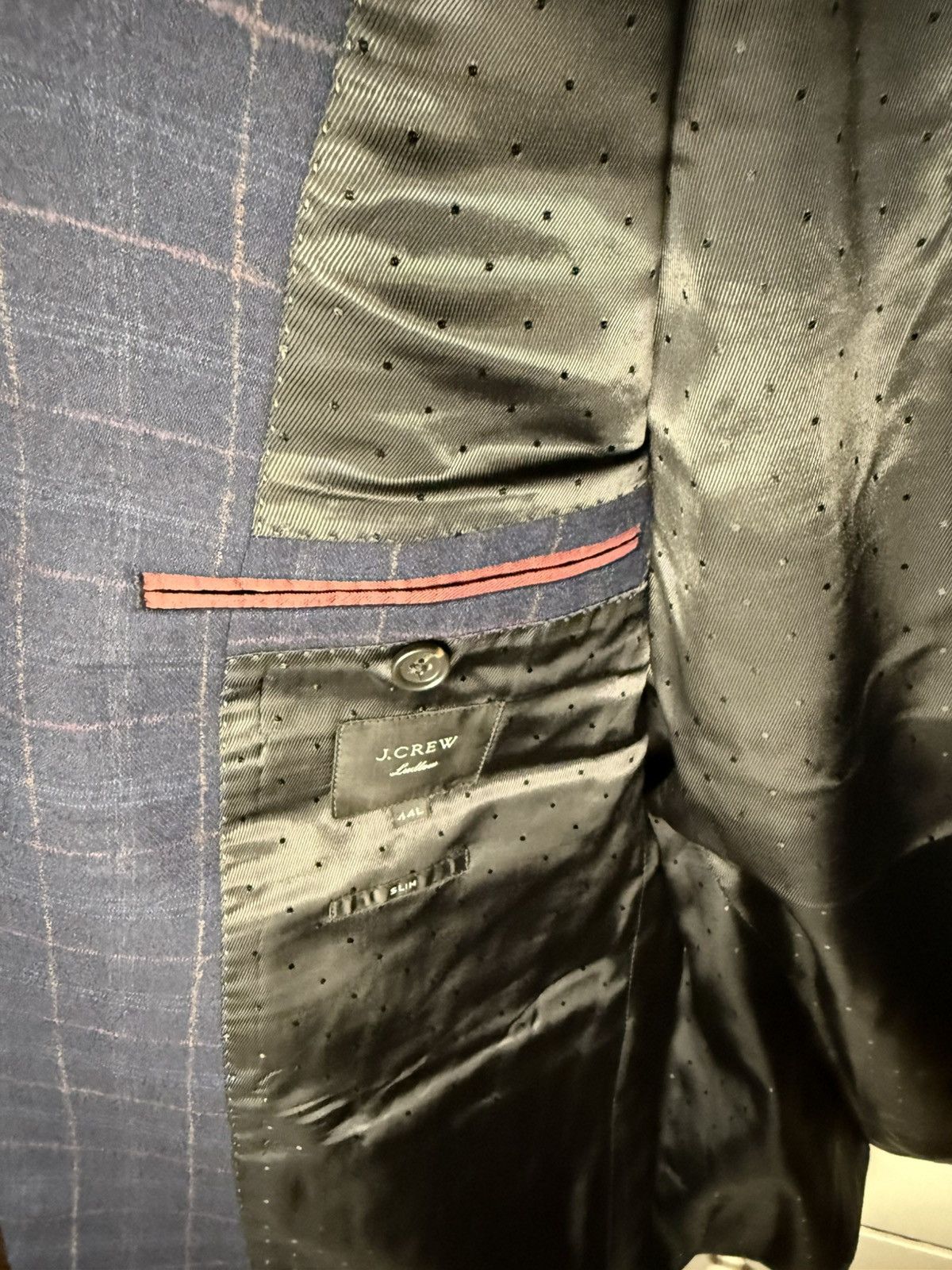 J.Crew J. Crew Ludlow Slim Wool Suit, 44L Size 44L - 7 Thumbnail