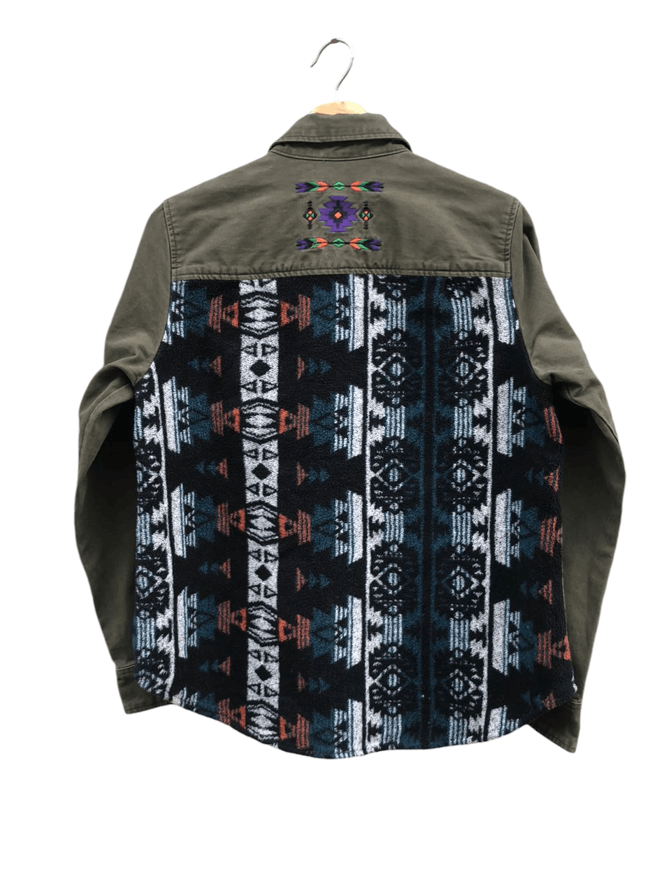 Japanese Brand × Native 💥JapaneseBrand Titicaca Navajo Native Shirt Military Style Size US M / EU 48-50 / 2 - 2 Thumbnail