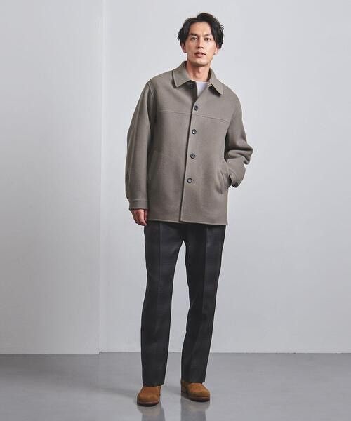 United Arrows Men’s 🇯🇵 United Arrows Double Face Wool Driving Jacket Sz M Size US M / EU 48-50 / 2 - 3 Thumbnail