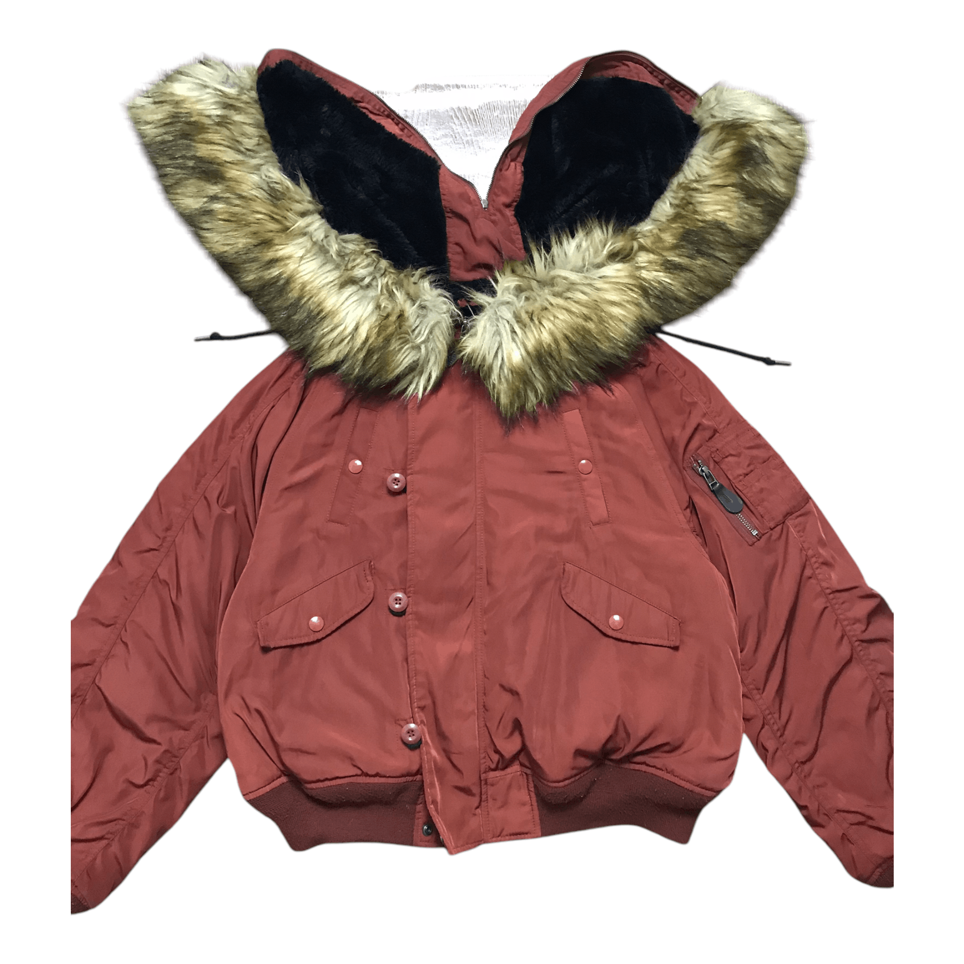 14th Addiction × If Six Was Nine × Le Grande Bleu (L.G.B.) Moussy Mink Fur Bomber Jacket Size US M / EU 48-50 / 2 - 5 Thumbnail