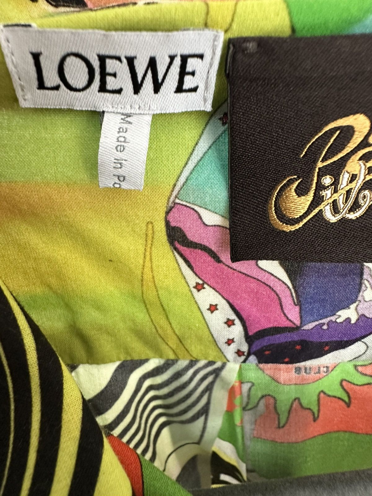 Loewe LOEWE Paulas Ibiza Club Flyer print boxy relaxed shirt S Size US S / EU 44-46 / 1 - 7 Thumbnail