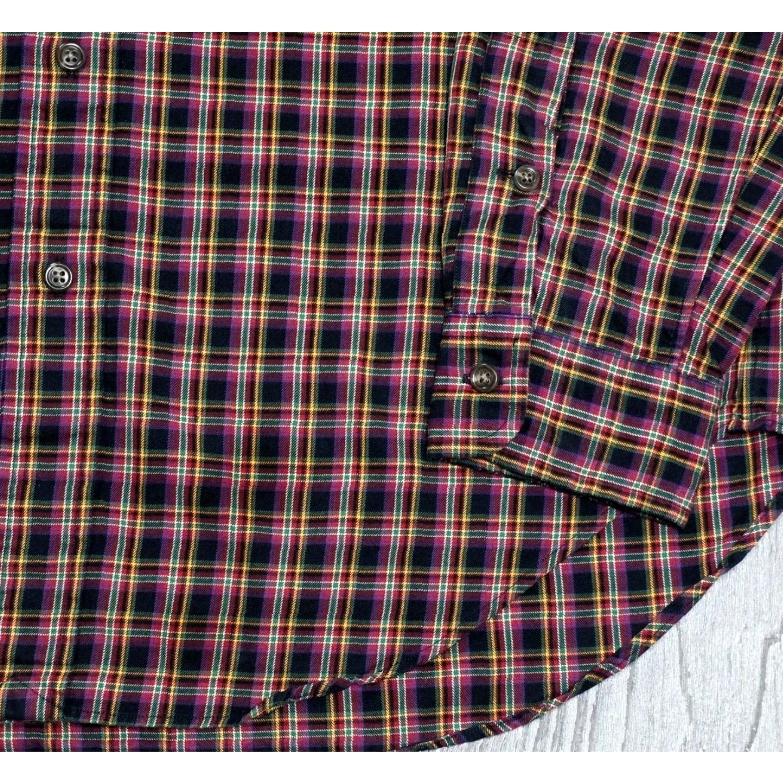 Polo Ralph Lauren Ralph Lauren Polo Button-Up Pink Multicolor Plaid Long Sleeve M Shirt Green Pony Size US M / EU 48-50 / 2 - 5 Thumbnail