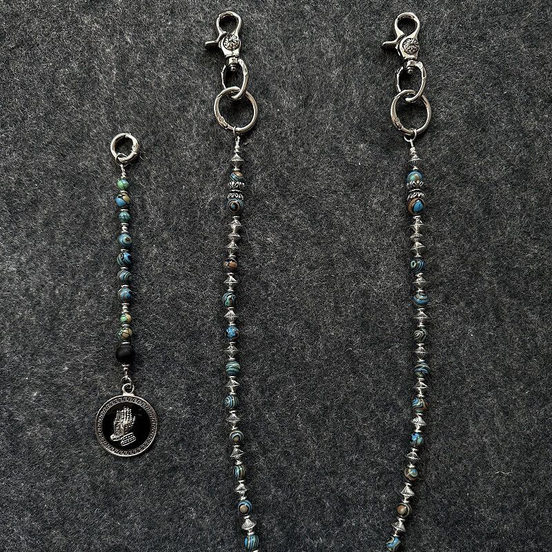 Jean × Vintage Punk Turquoise Jean Chain Size ONE SIZE - 4 Thumbnail