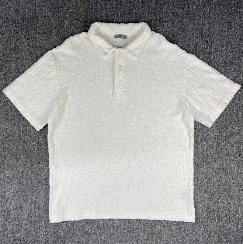 Dior Dior White Cotton Women's T-Shirt 0089 Size L / US 10 / IT 46 - 1 Thumbnail