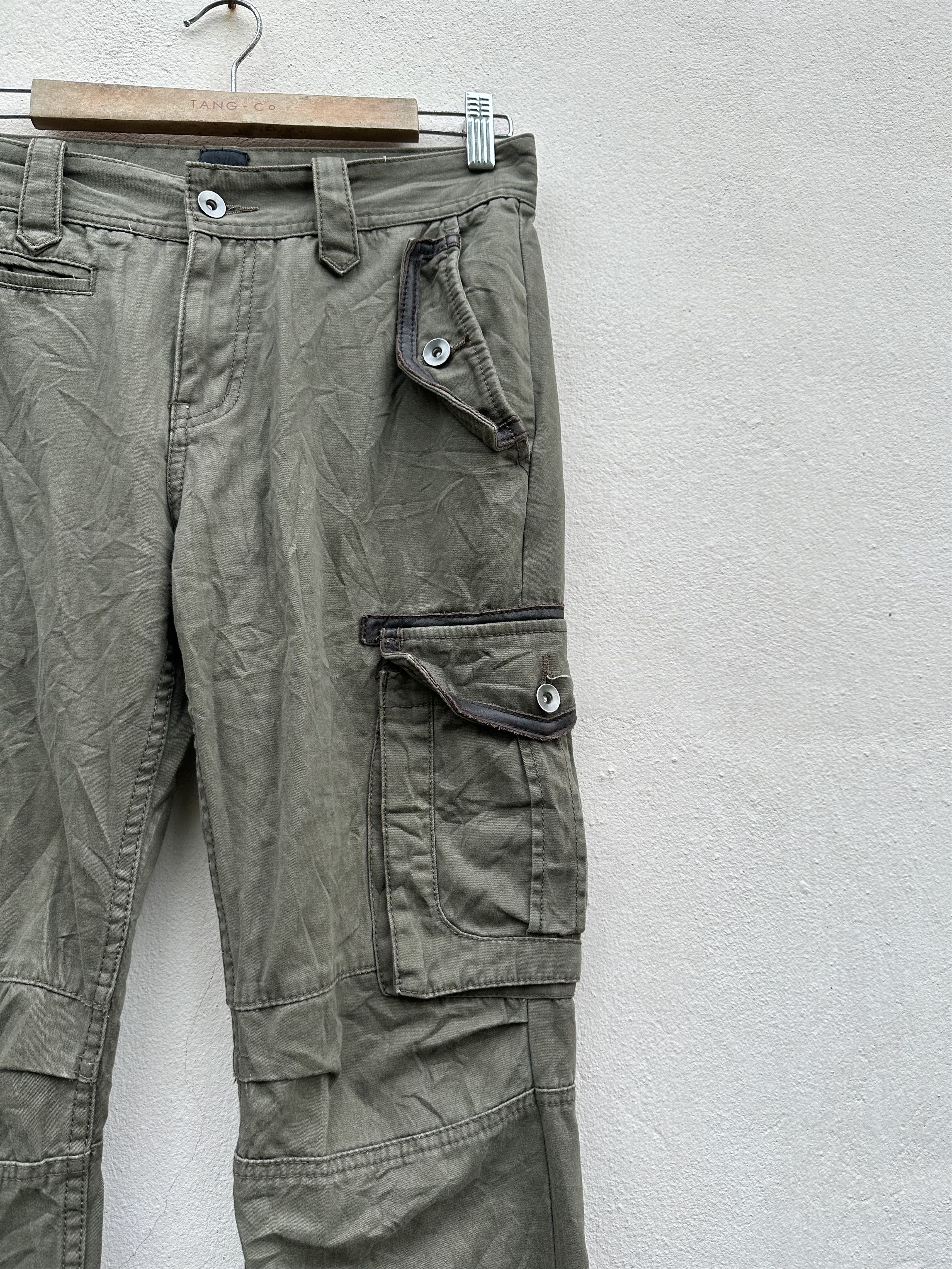 JACKROSE Japanese Brand JackRose Distressed Cargo Trouser Pant Size US 31 - 9 Thumbnail