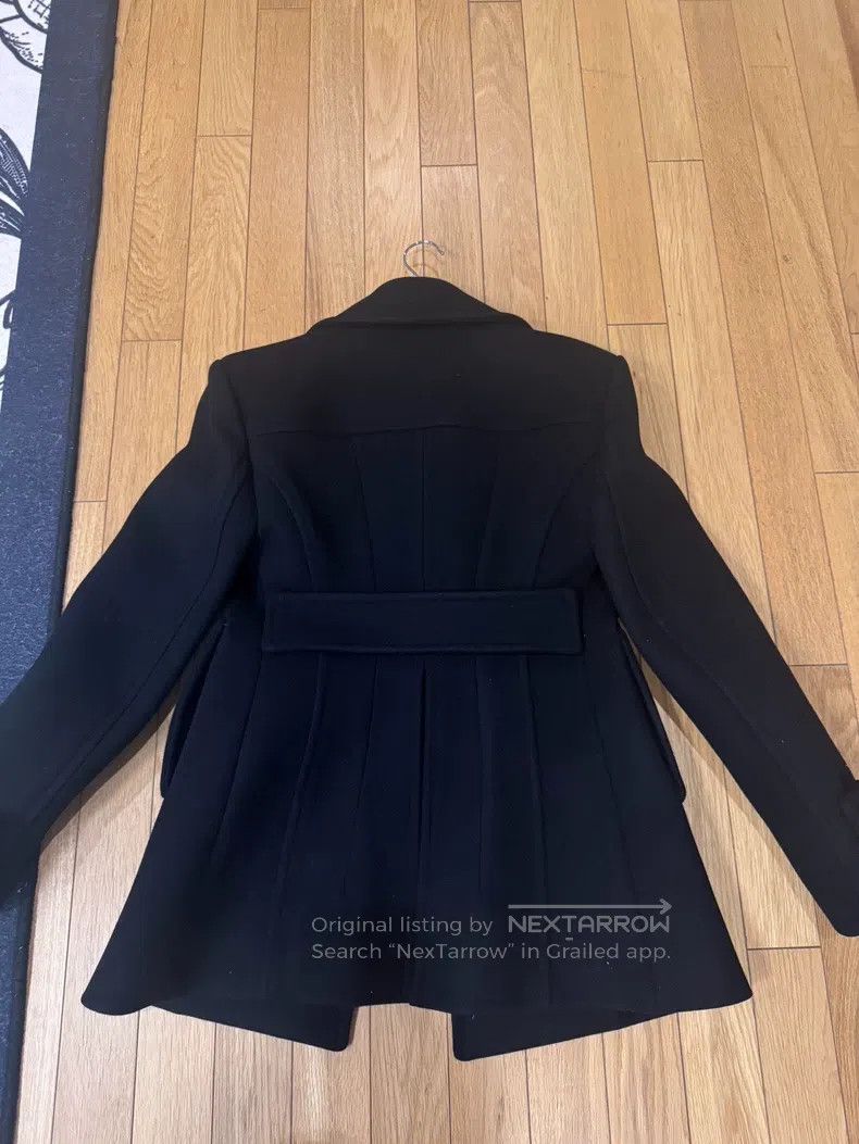 Valentino Valentino Wool black double-breasted coat Size XXS / US 00 / IT 34 - 2 Thumbnail