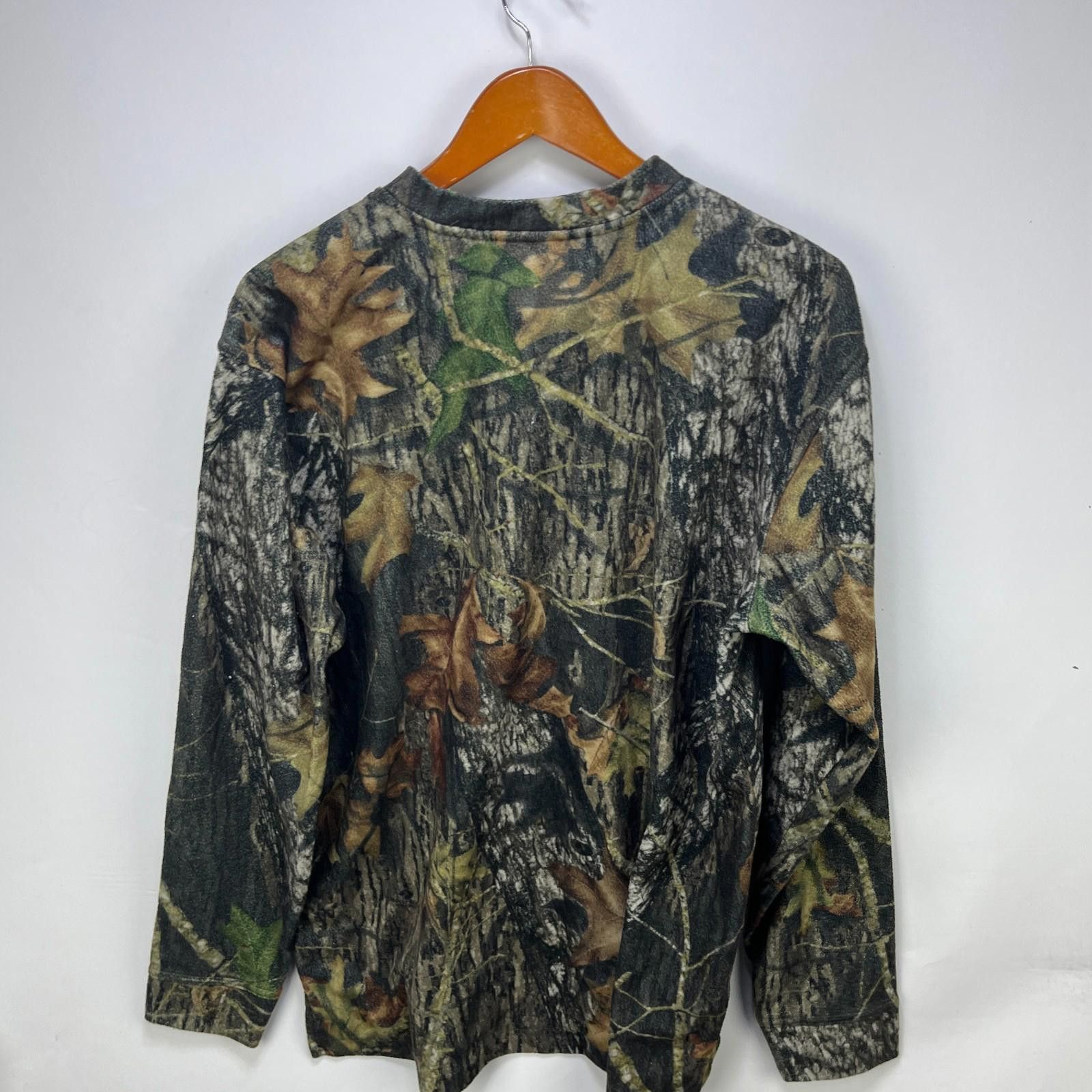 Mossy Oaks Vintage Realtree Mossy Oak Camo Henley Shirt Large Size US L / EU 52-54 / 3 - 7 Thumbnail