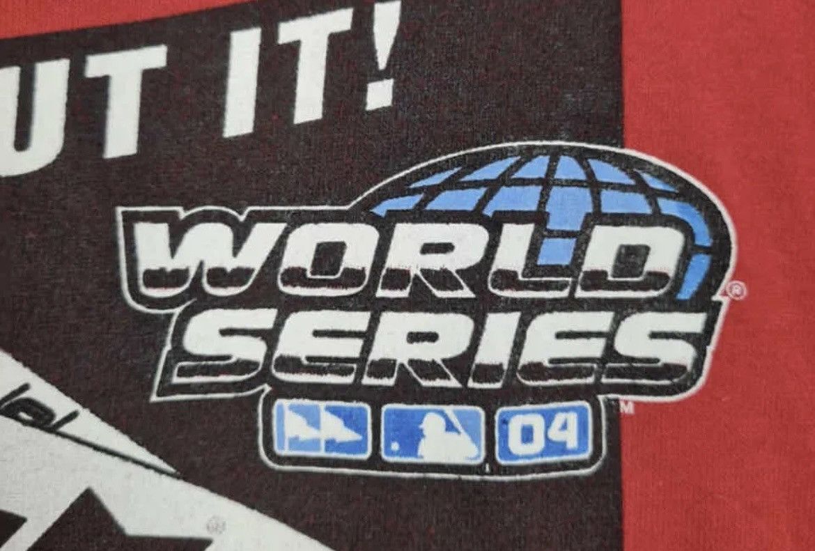 Vintage Mlb boston red sox t shirt world series 2004 champions XXL Size US XXL / EU 58 / 5 - 4 Thumbnail