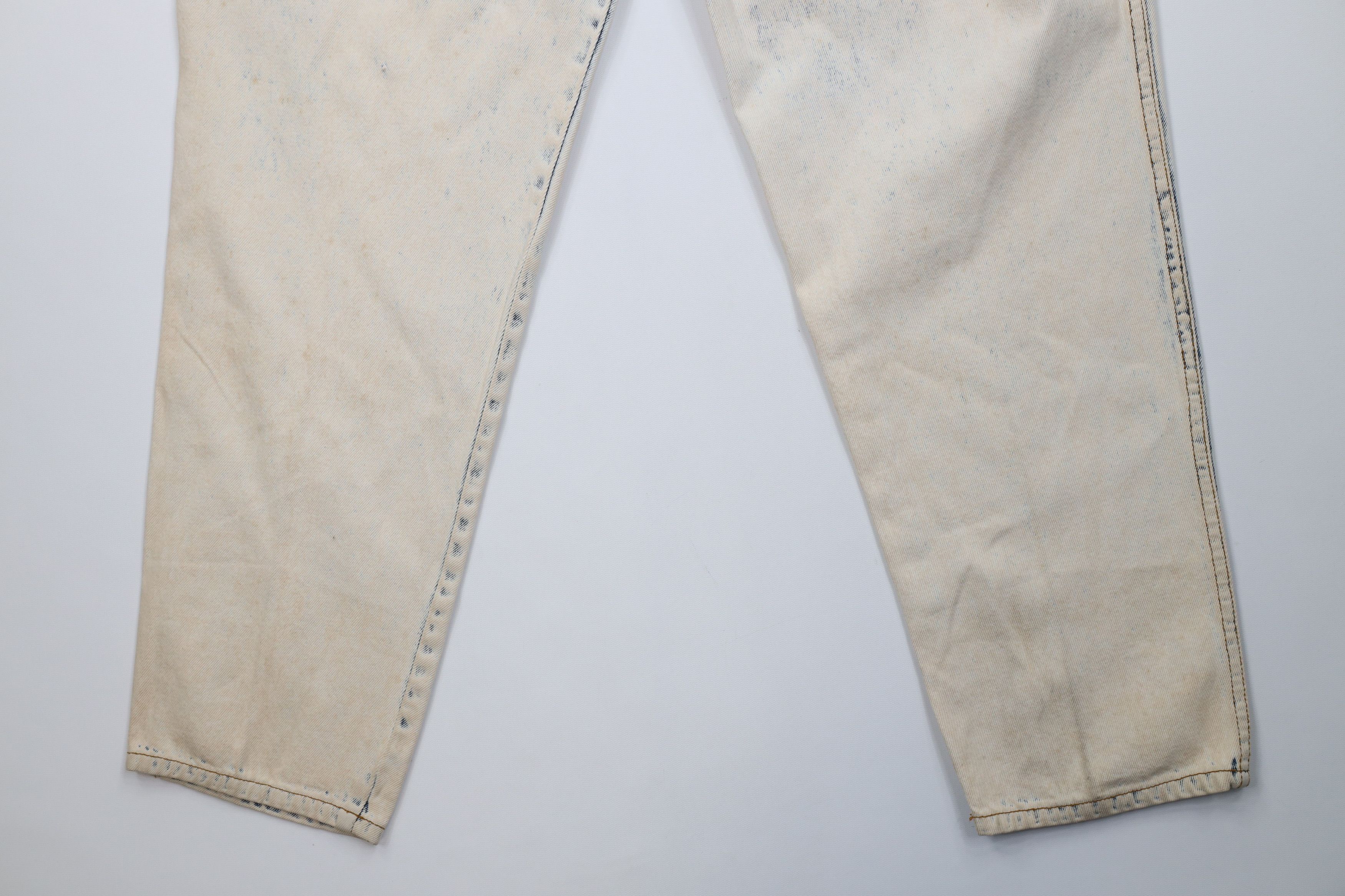 Vintage Deadstock Vintage 80s 90s Streetwear High Waist Acid Jeans Size US 34 / EU 50 - 13 Thumbnail