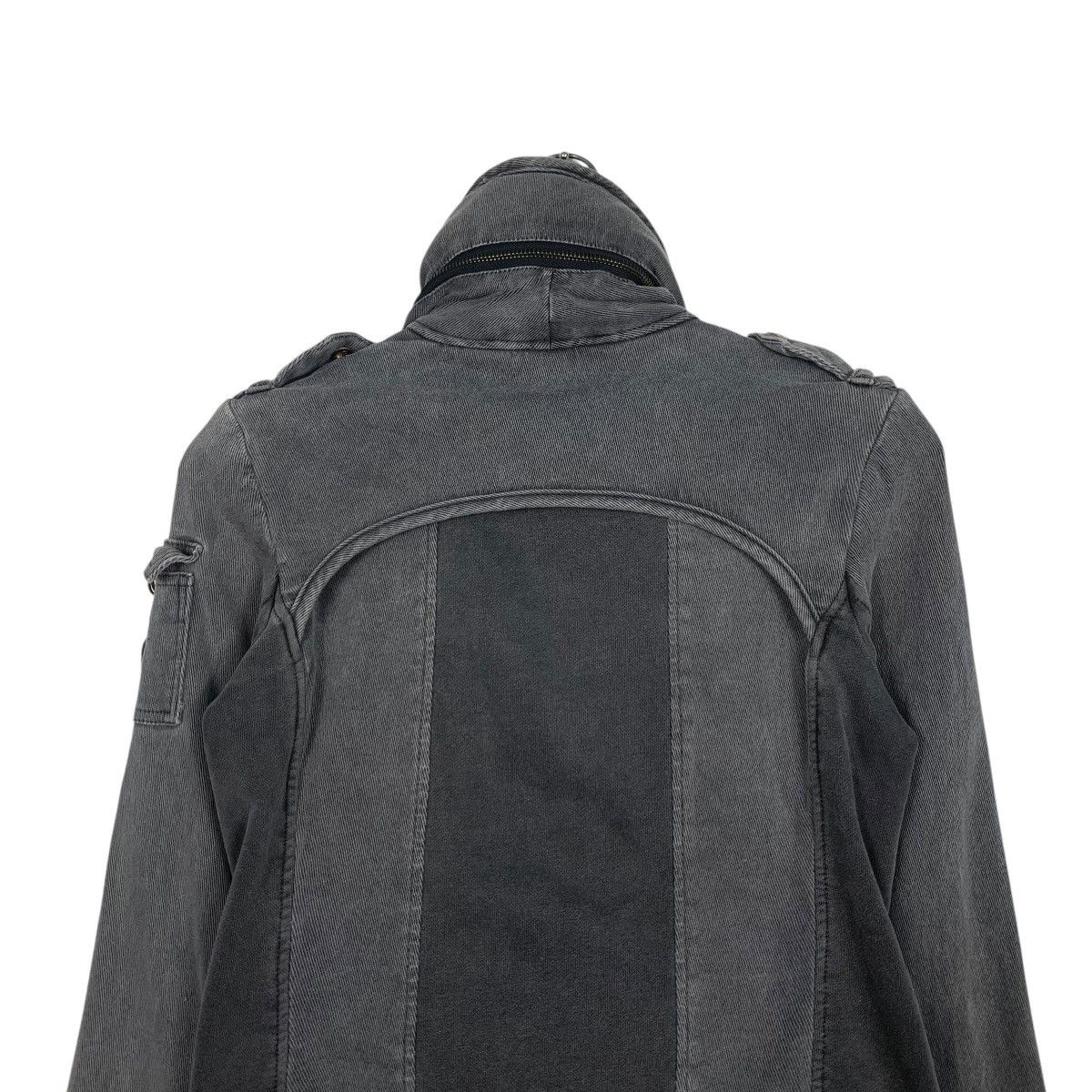 Japan Rags PREFERIR Techwear Cropped Jacket #1802-C16 Size XS / US 0-2 / IT 36-38 - 8 Thumbnail