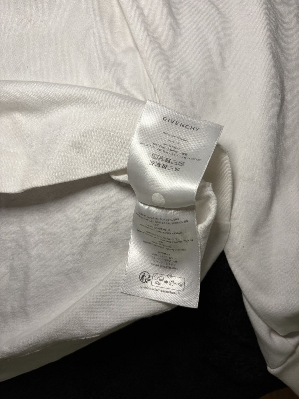 Givenchy Givenchy world tour long sleeve tee Size US S / EU 44-46 / 1 - 3 Thumbnail