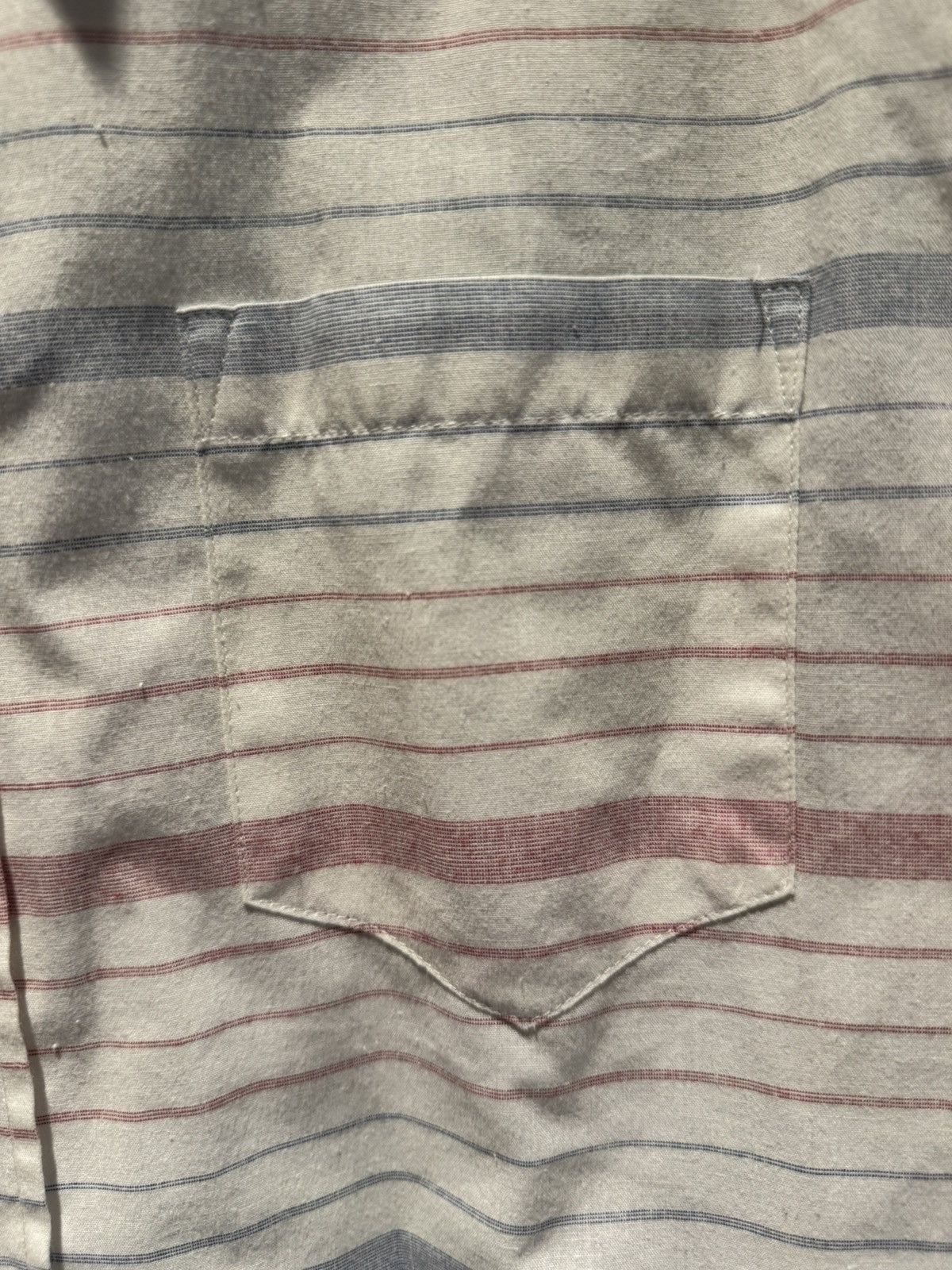 StraightFaded Straight Faded Button Down Long Sleeve Blue Red White Size US S / EU 44-46 / 1 - 2 Thumbnail