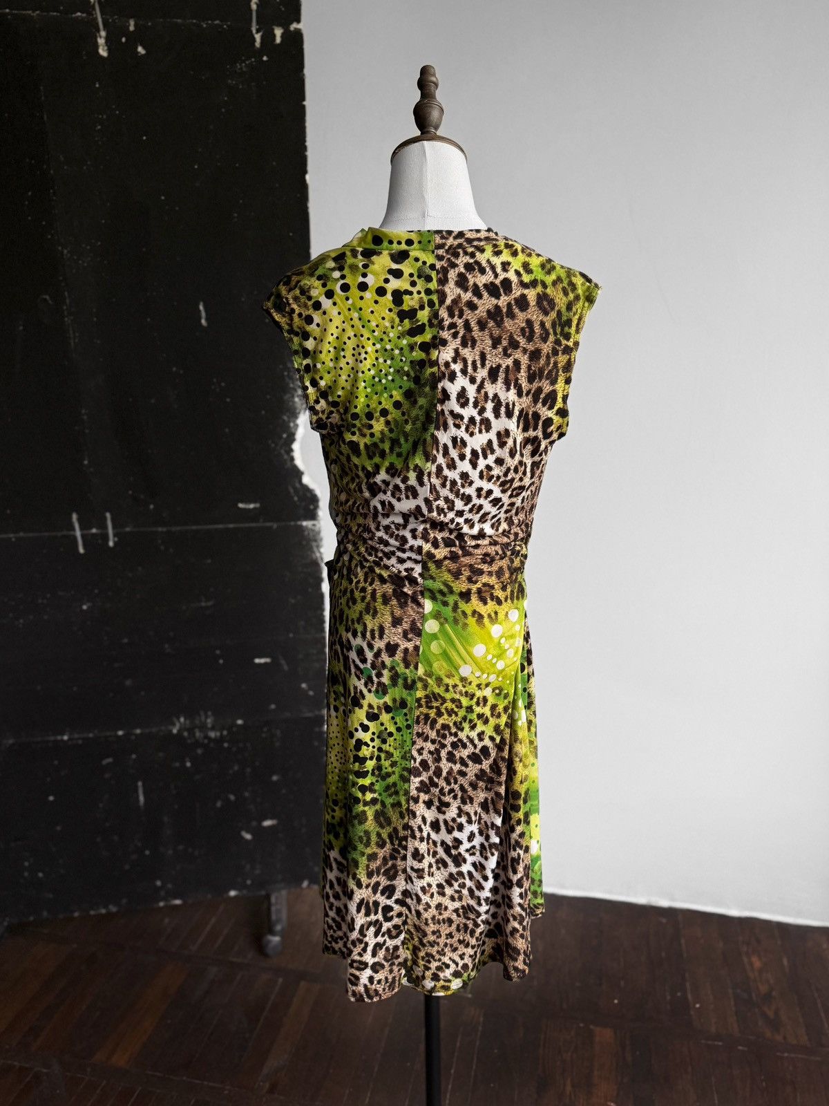 Designer × Joseph Ribkoff Joseph Ribkoff Womens Mid-Length Multicolor Dress V-Neck Size S / US 4 / IT 40 - 2 Thumbnail
