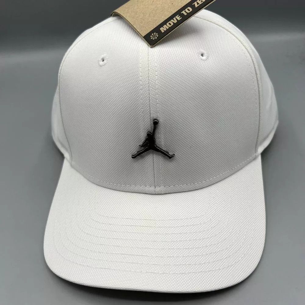 Jordan Brand Air Jordan Hat Men M-L Metal Logo Jumpman Strap Back Cap New Size ONE SIZE - 1 Thumbnail
