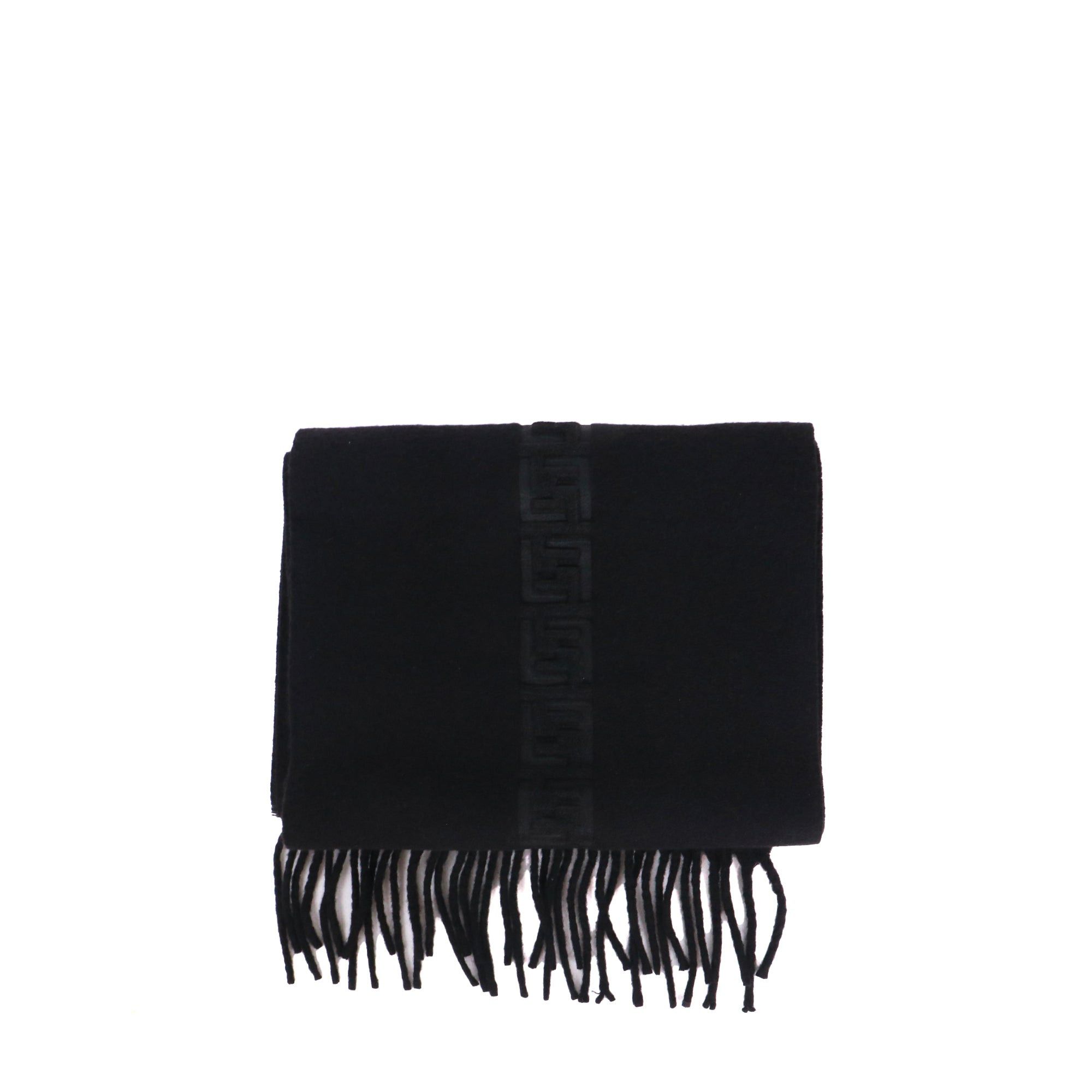FENDI - Fendi black cashmere scarf