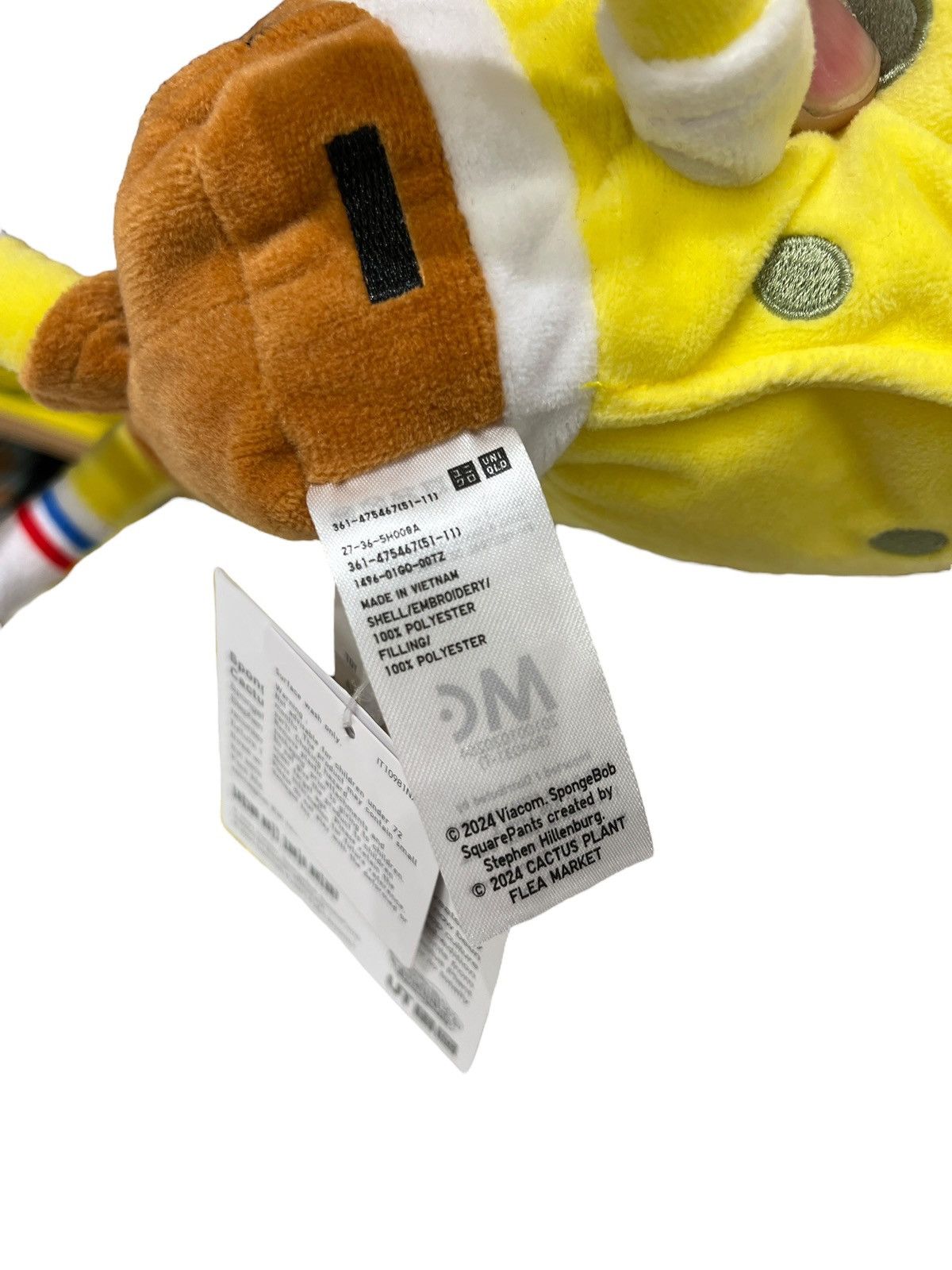 Cactus Plant Flea Market × Uniqlo CPFM x Uniqlo Plush Set Spongebob & Patrick Size ONE SIZE - 6 Thumbnail