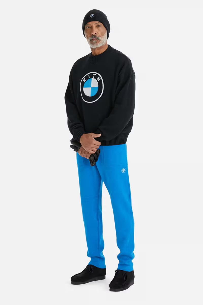 BMW × Kith KITH X BMW Compact Knit Bennett Pant Blue Size Medium Size US 31 - 9 Thumbnail