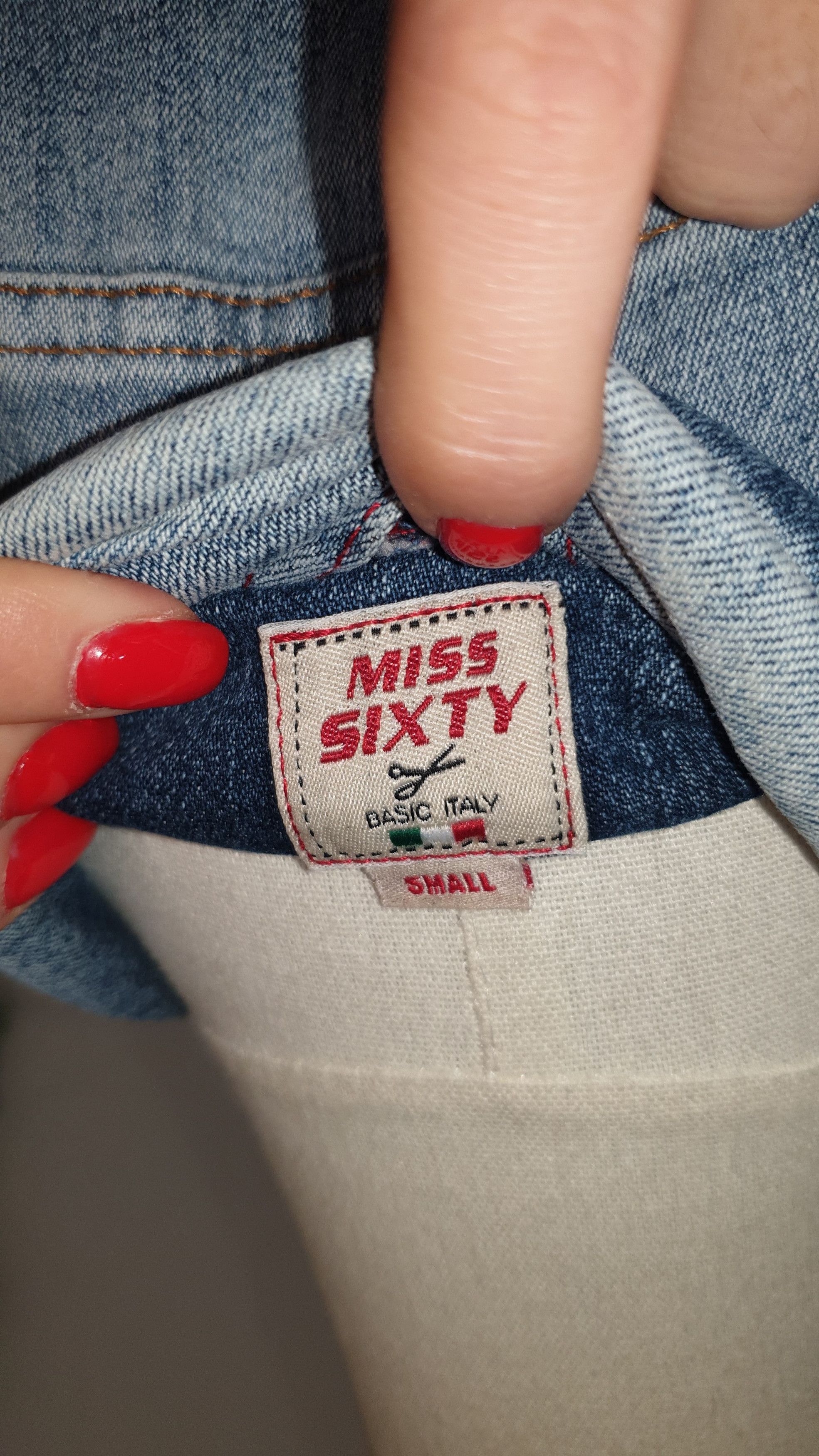Miss Sixty × Vintage MISS SIXTY denim jacket VINATGE size SMALL Size S / US 4 / IT 40 - 2 Thumbnail