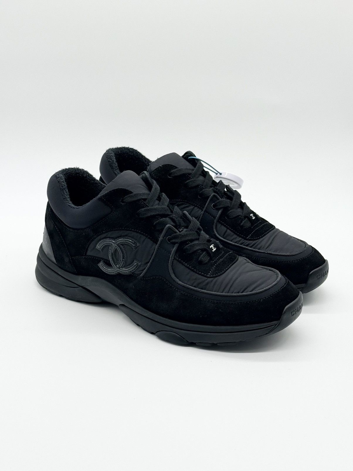 Size 8.5 - Chanel Sneaker Black
