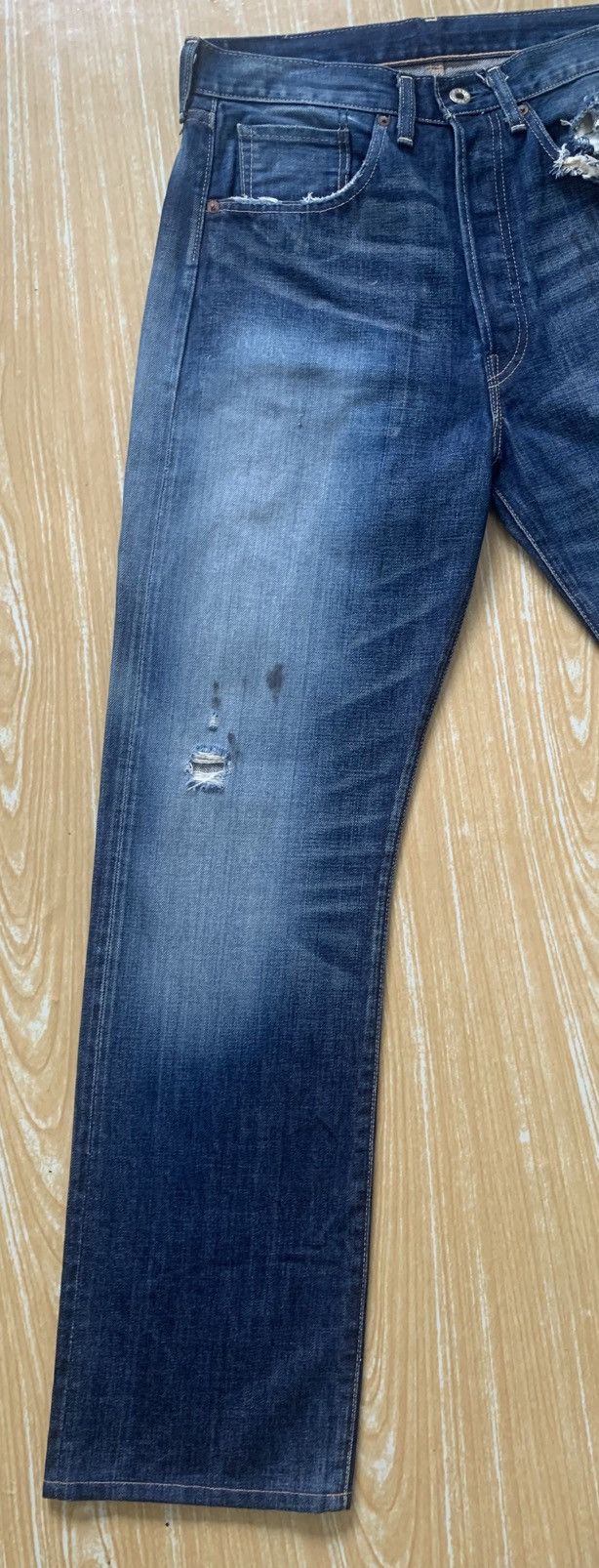 Levi's Distressed Levis Lot44501 WW2 Repro Selvedge Made In Japan Size US 30 / EU 46 - 9 Thumbnail