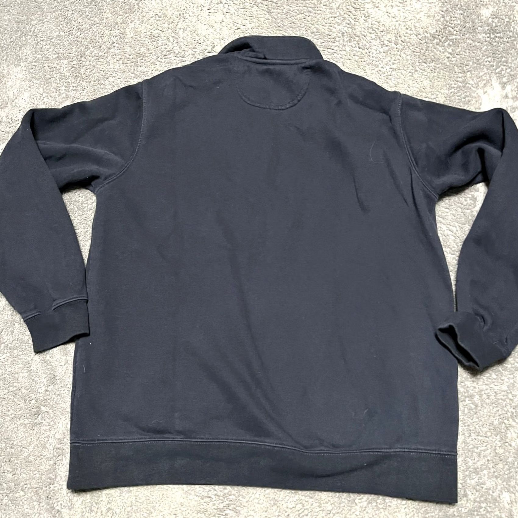 Carhartt Carhartt Sweatshirt Mens Large Midweight 1/4 Zip Navy Blue Loose Fit Nutek Sweatshirt Mens Large Navy Blue Trend Size US L / EU 52-54 / 3 - 4 Thumbnail