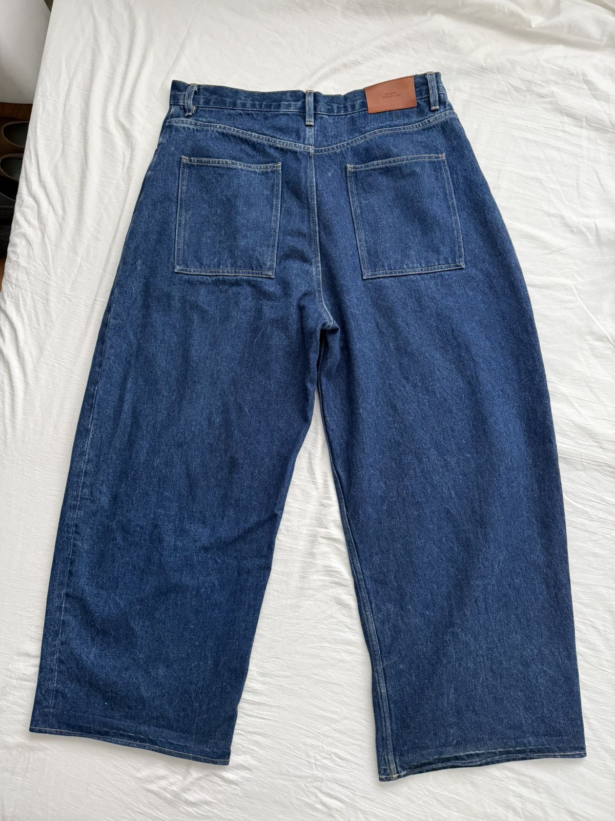 Studio Nicholson Studio Nicholson Wide Leg Denim Size US 36 / EU 52 - 2 Preview