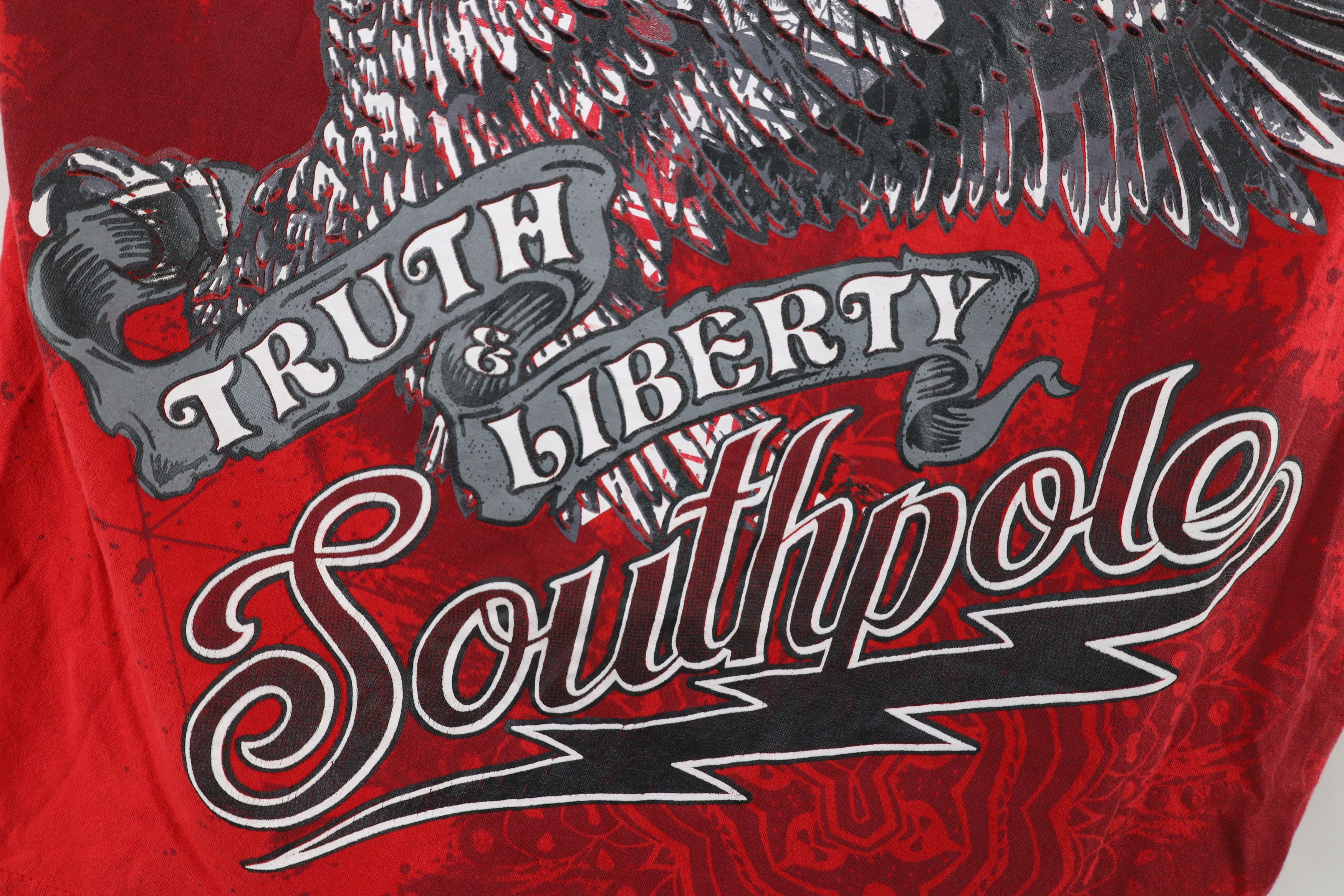 Vintage Vintage Y2K Southpole Eagle Tribal UFC MMA Fighting T-Shirt Size US M / EU 48-50 / 2 - 6 Thumbnail
