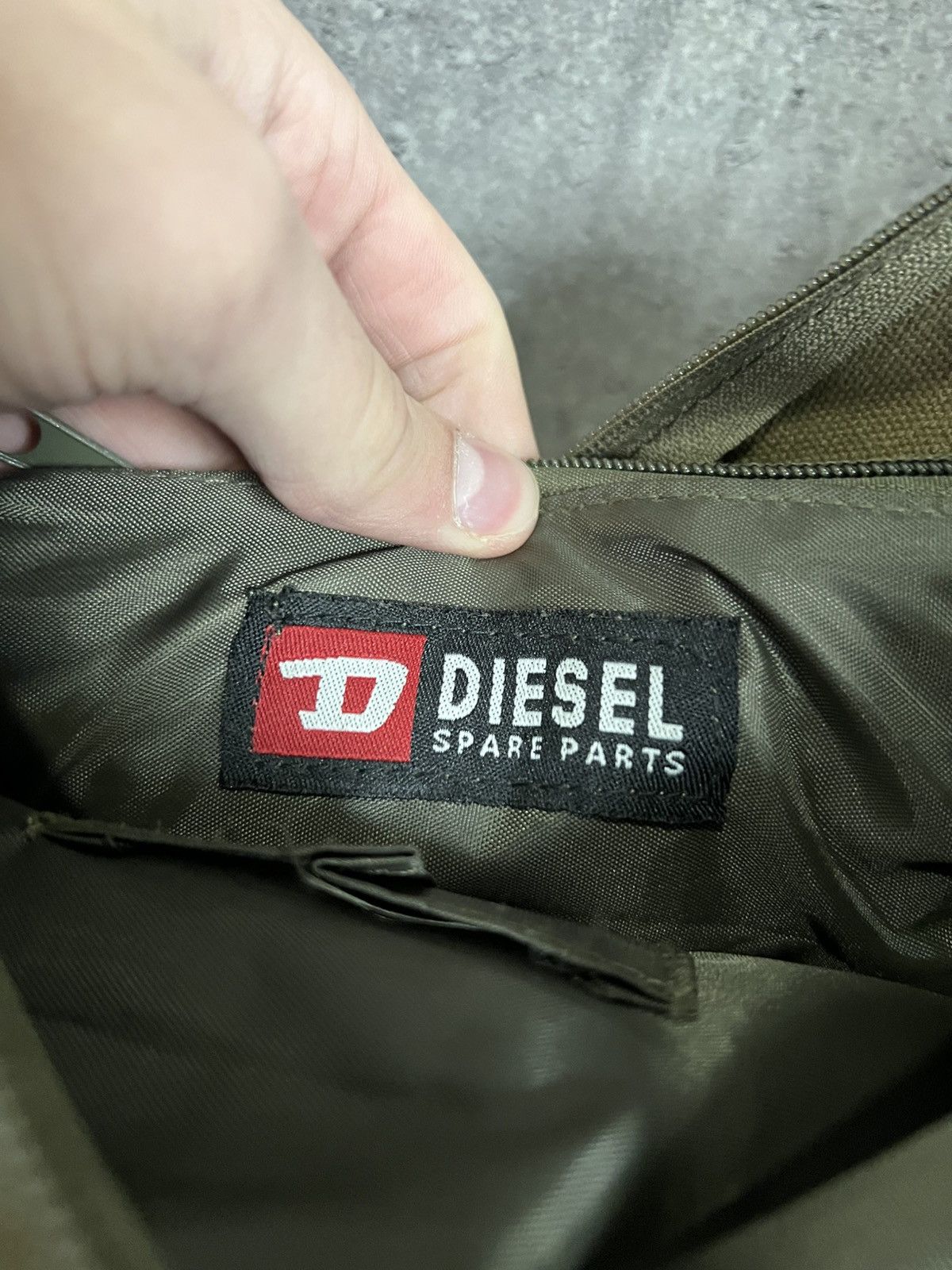 Diesel Vintage Japan Diesel Bag Avantgarde Hype Distressed Gothic Size ONE SIZE - 8 Thumbnail