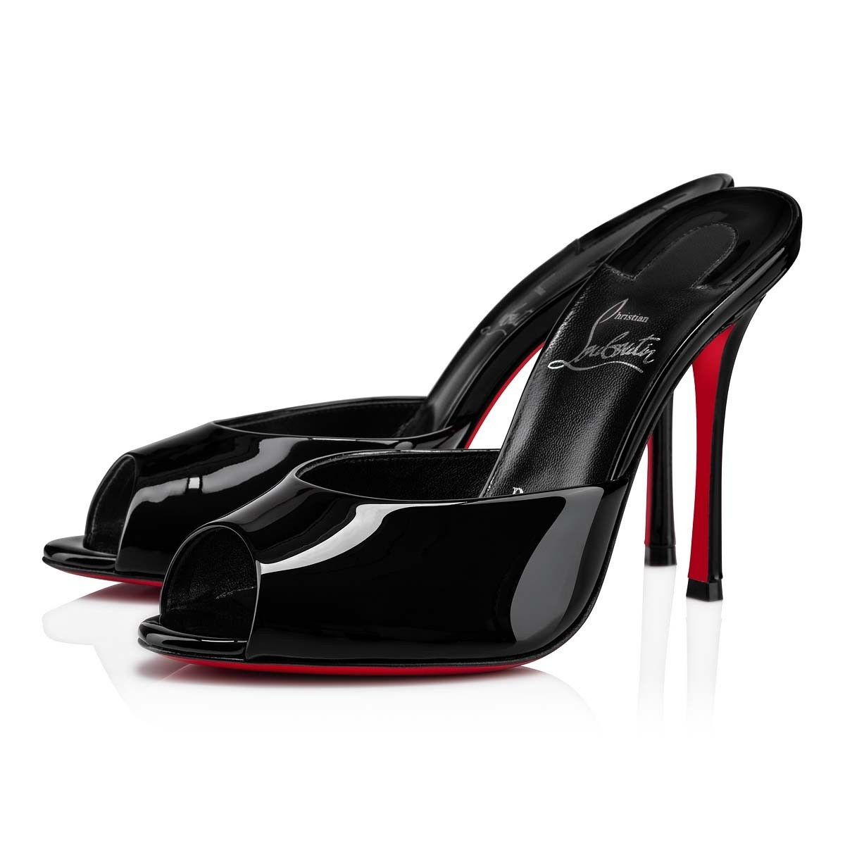 Christian Louboutin Me Dolly 100mm Black Size US 5 / IT 35 - 1 Thumbnail