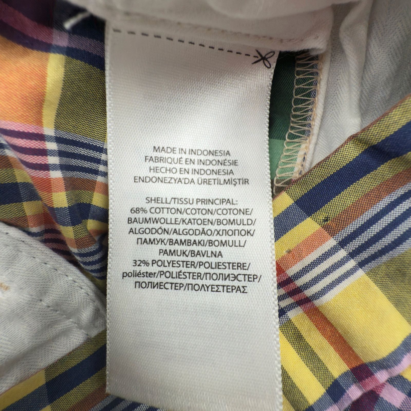 RLX Ralph Lauren RLX Ralph Lauren Madras Performance Golf Wicking Shorts Size US 32 / EU 48 - 6 Thumbnail