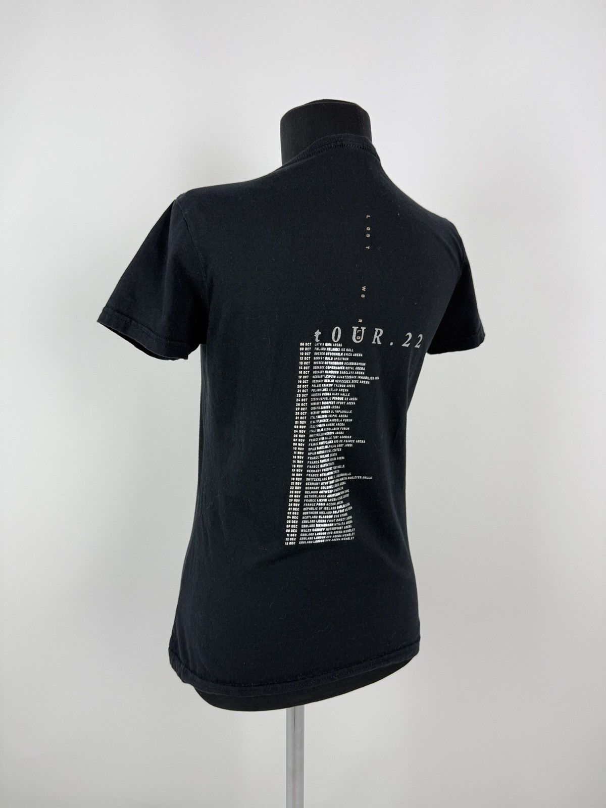 Band Tees 2022 The Cure Band Euro Tour Fitted Babydoll Tee Size M / US 6-8 / IT 42-44 - 2 Thumbnail