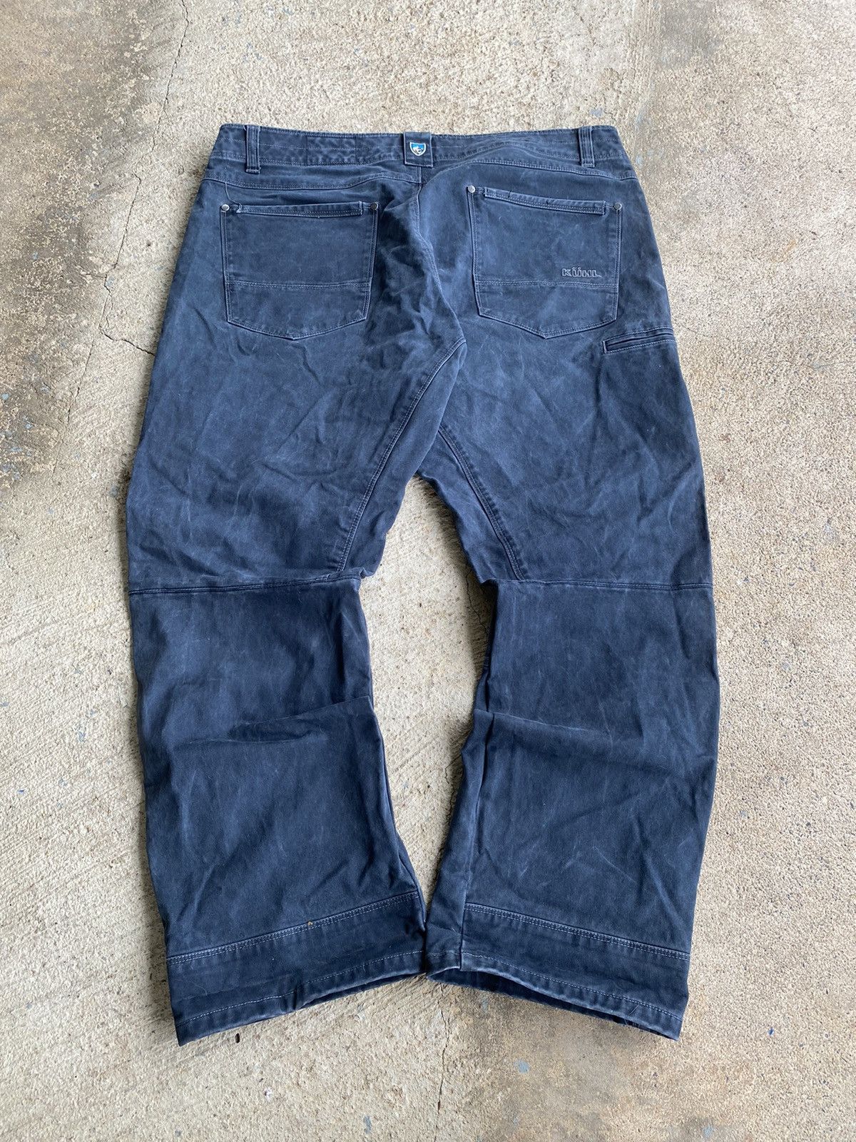 Kuhl × Vintage Kuhl Rydr Vintage Patina Dye Hiking Canvas Pants Size US 42 / EU 58 - 9 Thumbnail