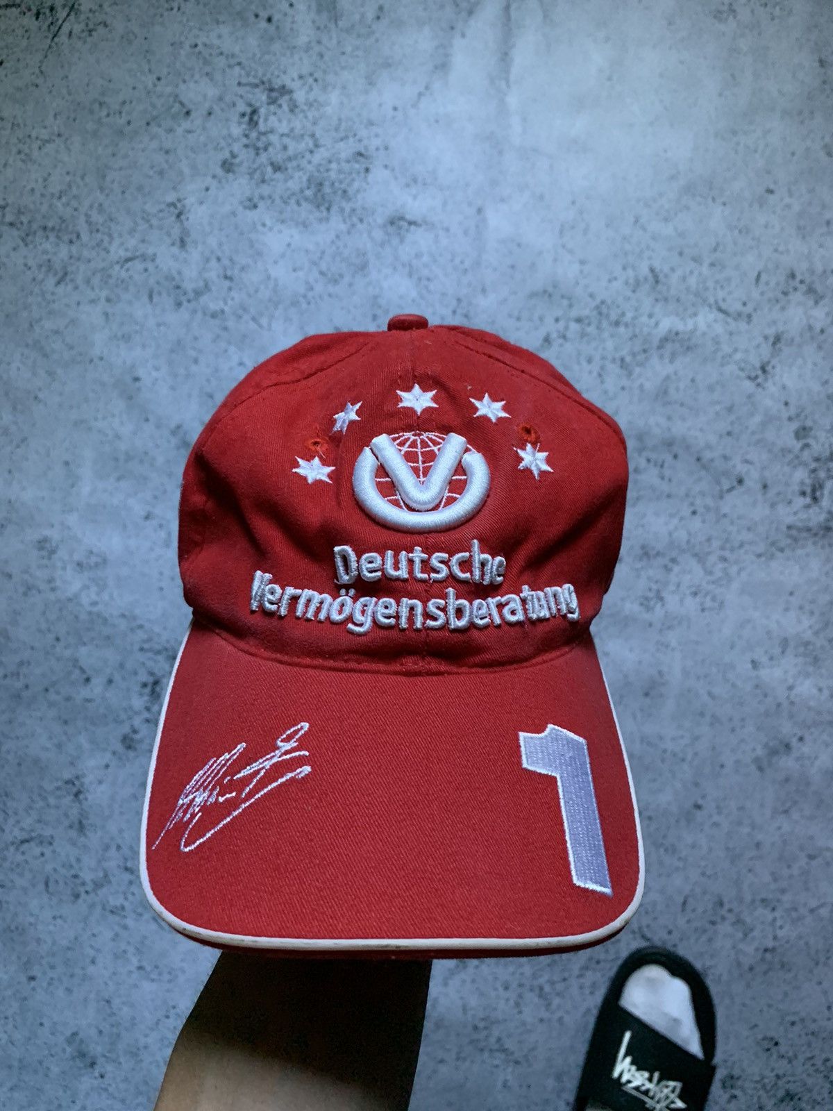 Ferrari × Formula 1 Vintage 2003 Ferrari Racing Cap Formula Uno F1 Hats Y2K USA Size ONE SIZE - 1 Thumbnail