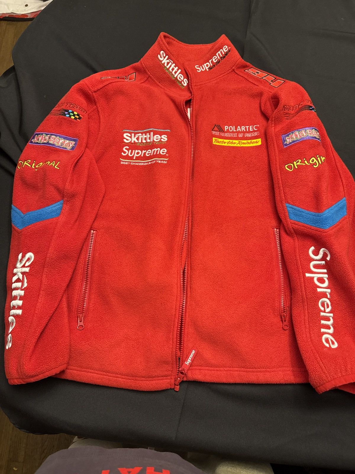 Supreme Skittles Jacket | Grailed