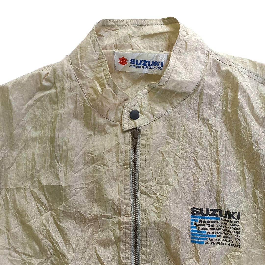 Other Vintage 90s Suzuki Address V50 Jacket Size US L / EU 52-54 / 3 - 3 Thumbnail