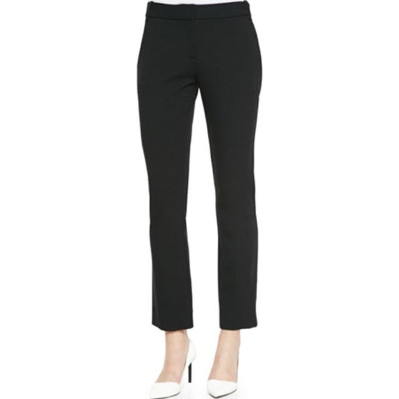 Diane von Furstenberg Diane Von Furstenberg Genesis Black Pants 8 Size 30" / US 8 / IT 44 - 2 Thumbnail