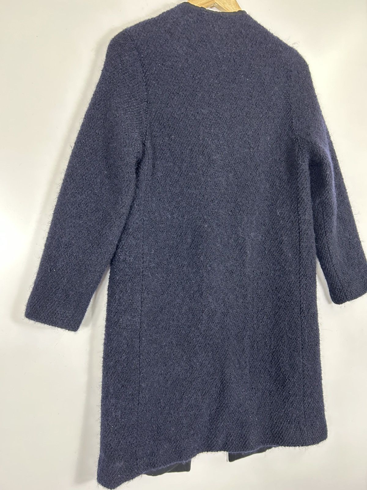 ANTEPRIMA 🔥 ANTEPRIMA Milano Wool Mohair Long Coat Jacket Size XS / US 0-2 / IT 36-38 - 15 Thumbnail