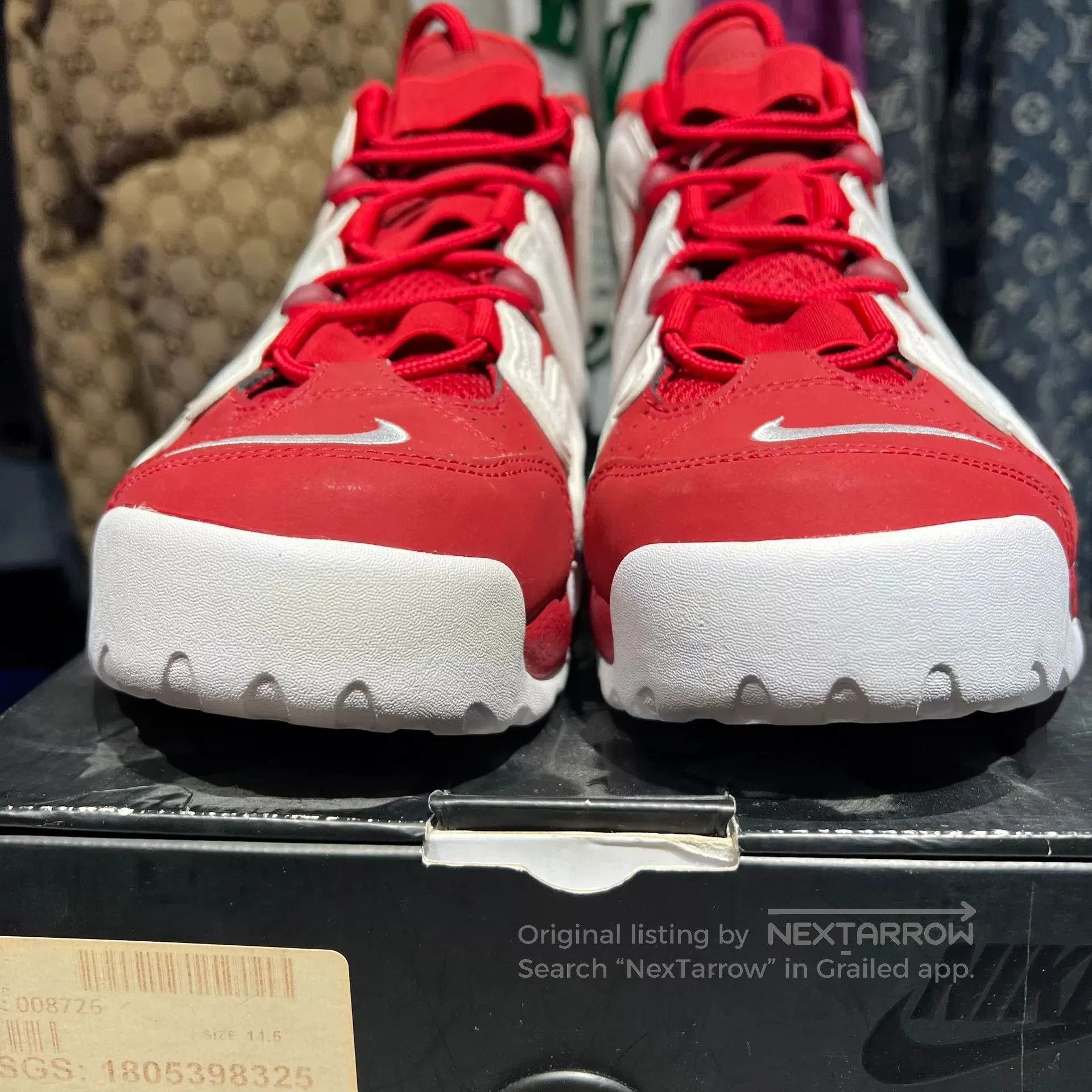Supreme Supreme Air Pippen Uptempo Red. Size US 11.5 / EU 44-45 - 7 Thumbnail