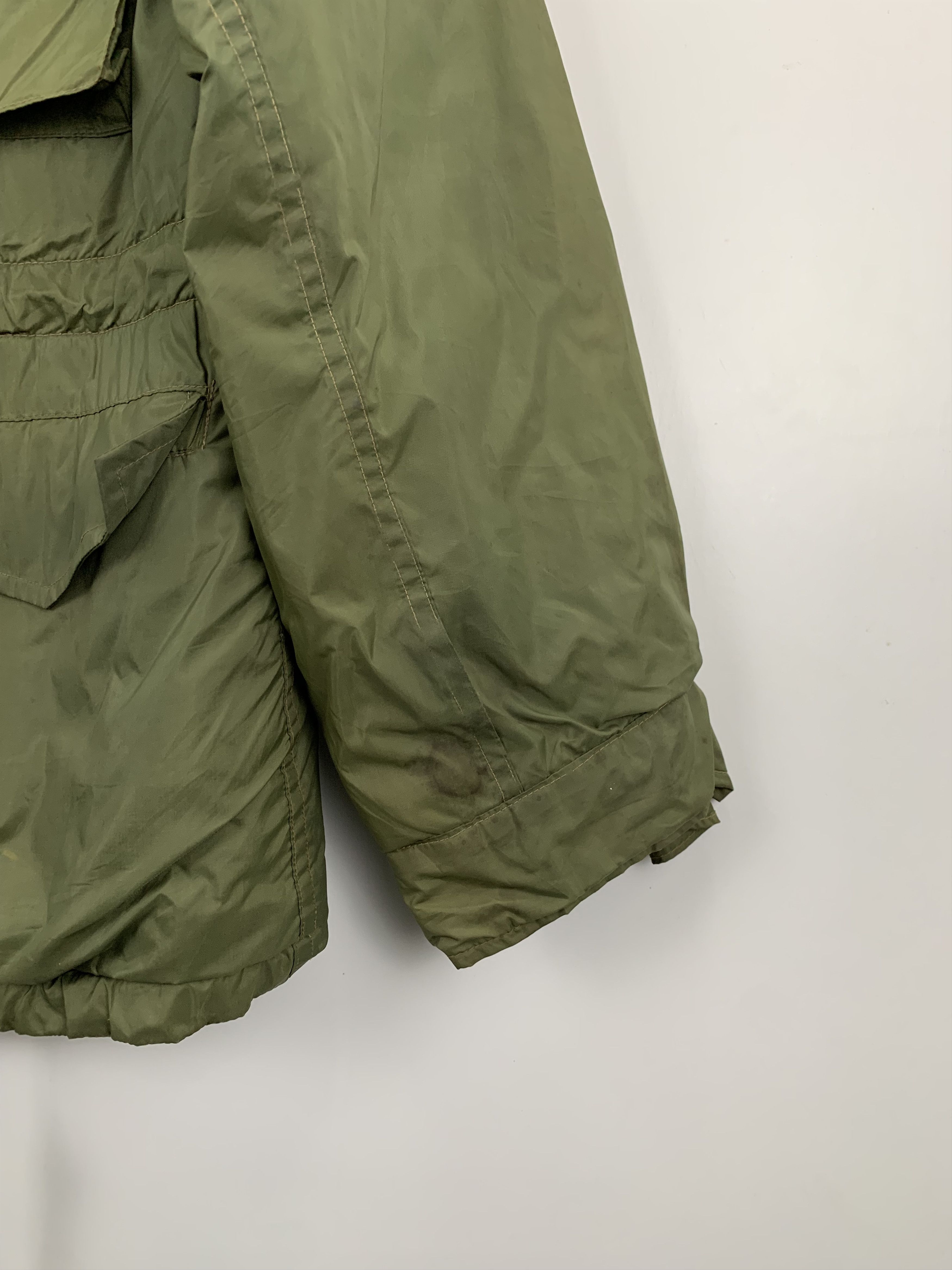 Vintage Vintage 80s Military Parka Sherpa Jacket J0843 Size US M / EU 48-50 / 2 - 9 Thumbnail