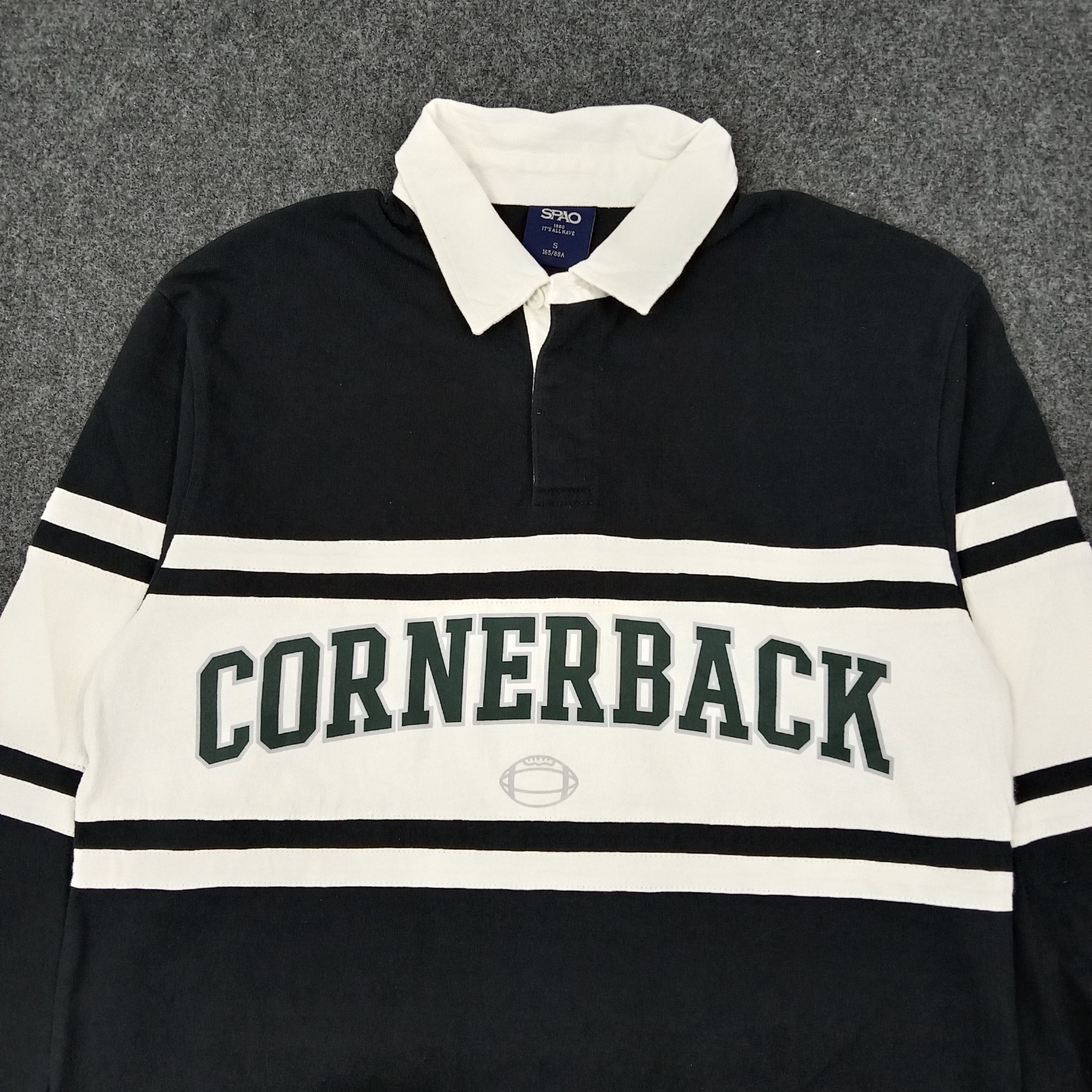 Vintage Cornerback American Football Rugby Polos C267N70 Size US M / EU 48-50 / 2 - 2 Thumbnail