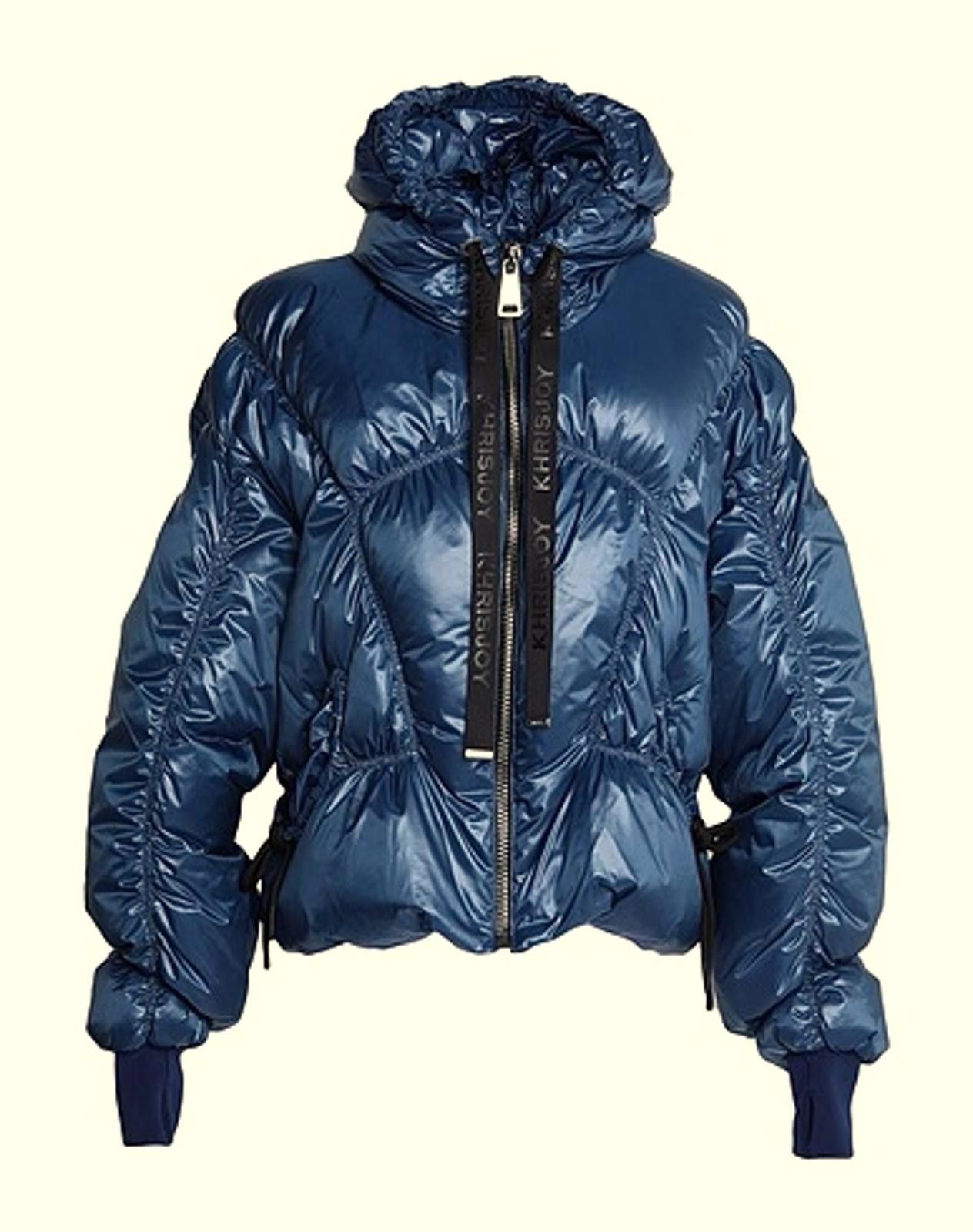Khrisjoy KHRISJOY Slate blue Puffer Sz 0 Retail $1999 Size XS / US 0-2 / IT 36-38 - 1 Thumbnail